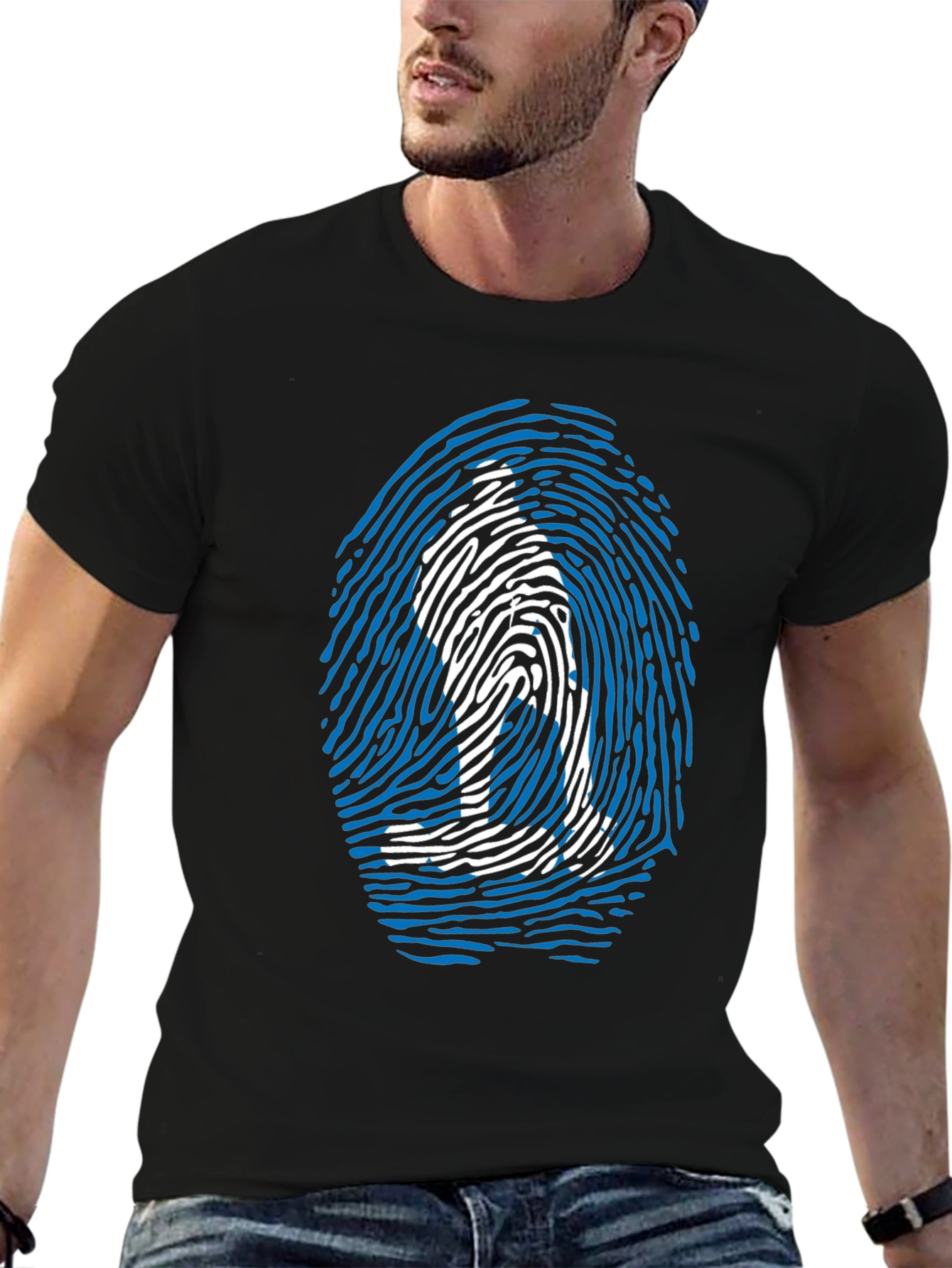 Fingerprint Flag T-Shirt