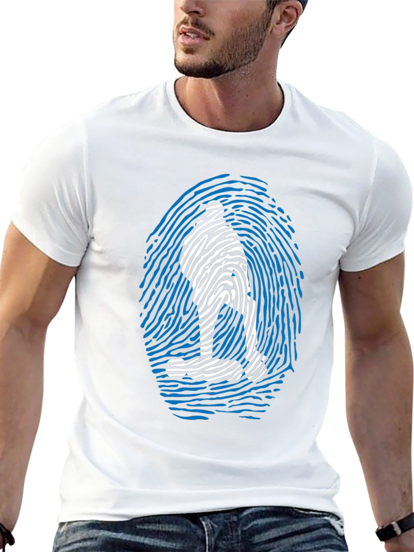 Fingerprint Flag T-Shirt