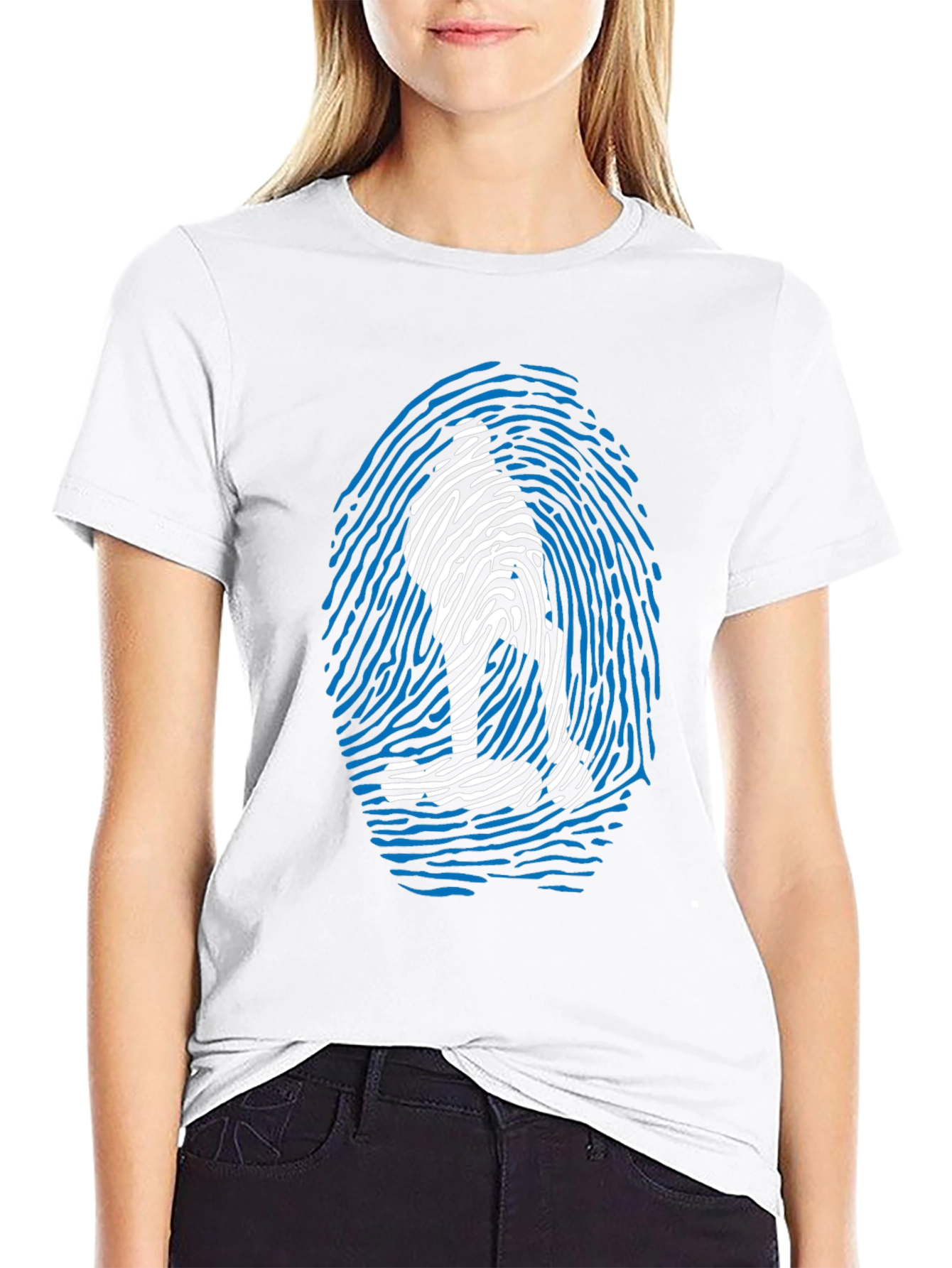 Fingerprint Flag T-Shirt