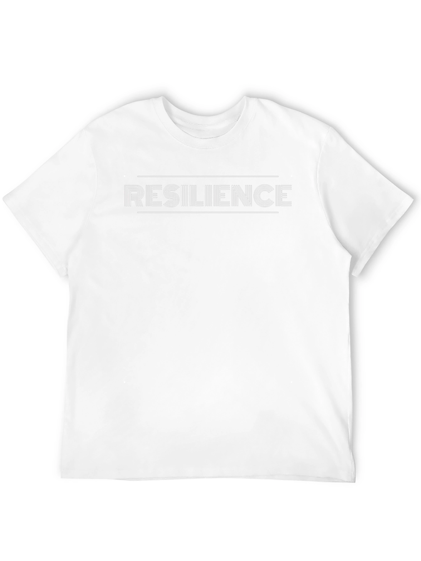 Resilience Graphic T-Shirt - Black Stylish & Strong