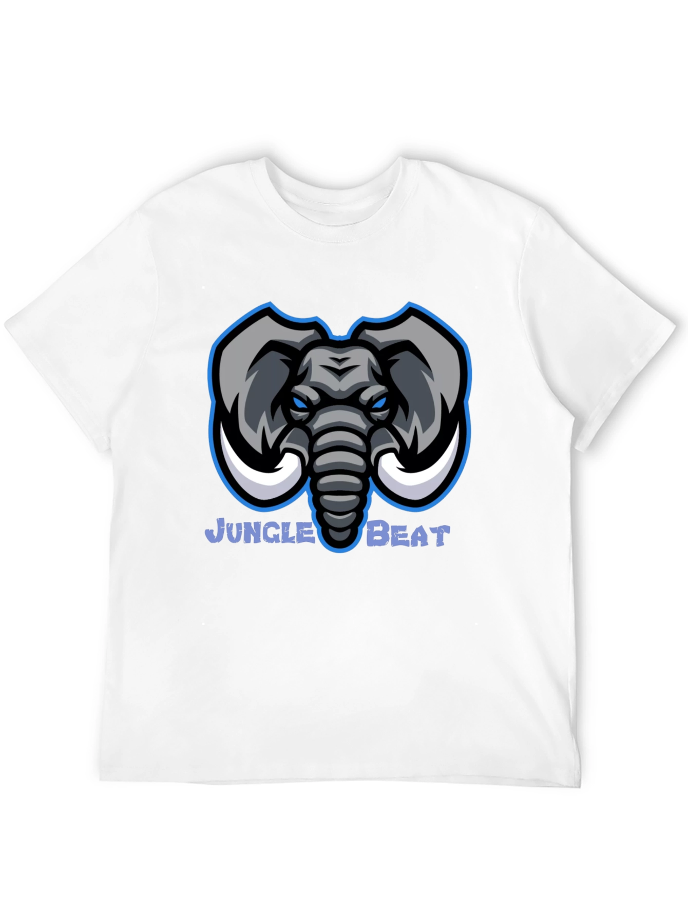 Jungle Beat Graphic T-Shirt - Elephant Design