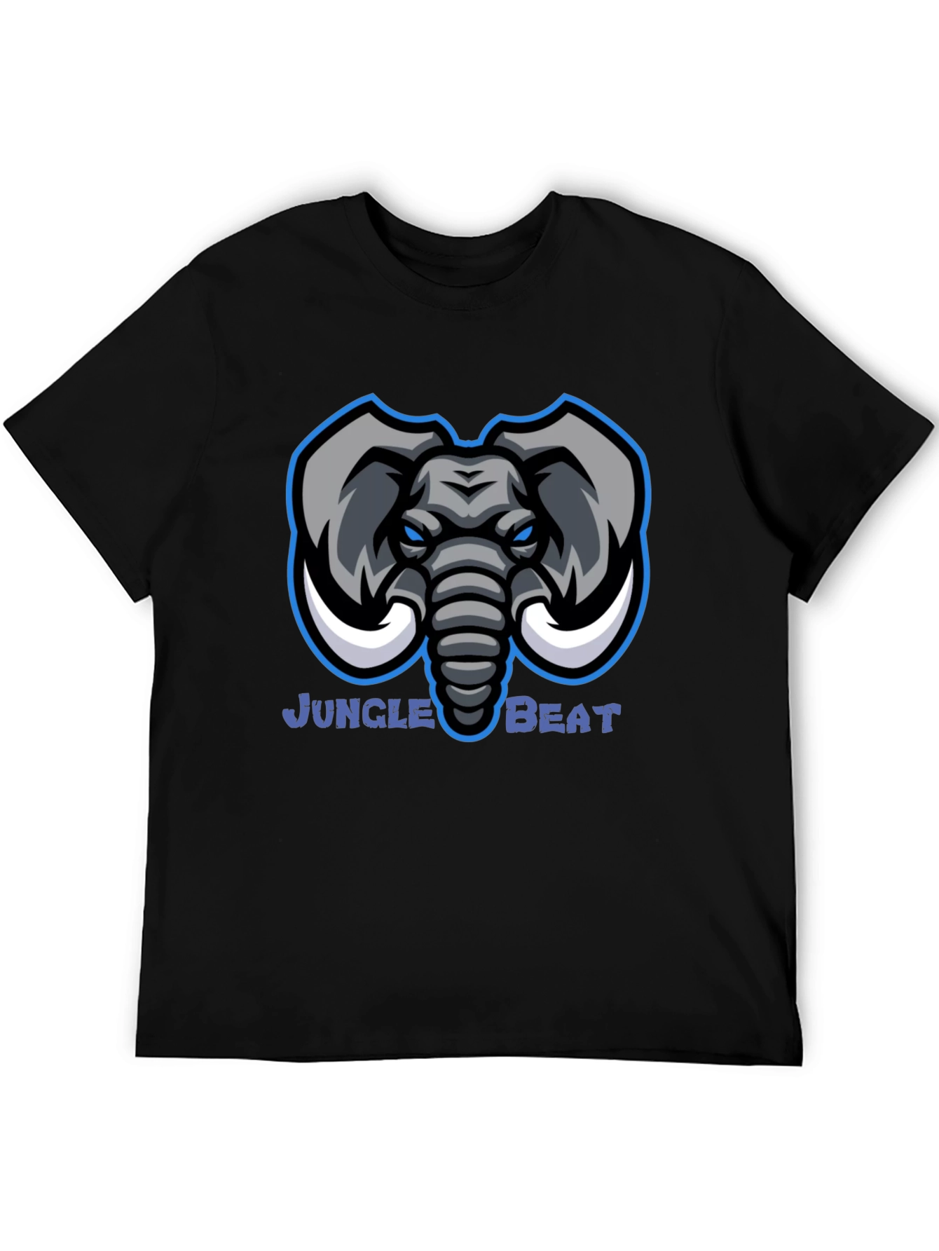 Jungle Beat Graphic T-Shirt - Elephant Design