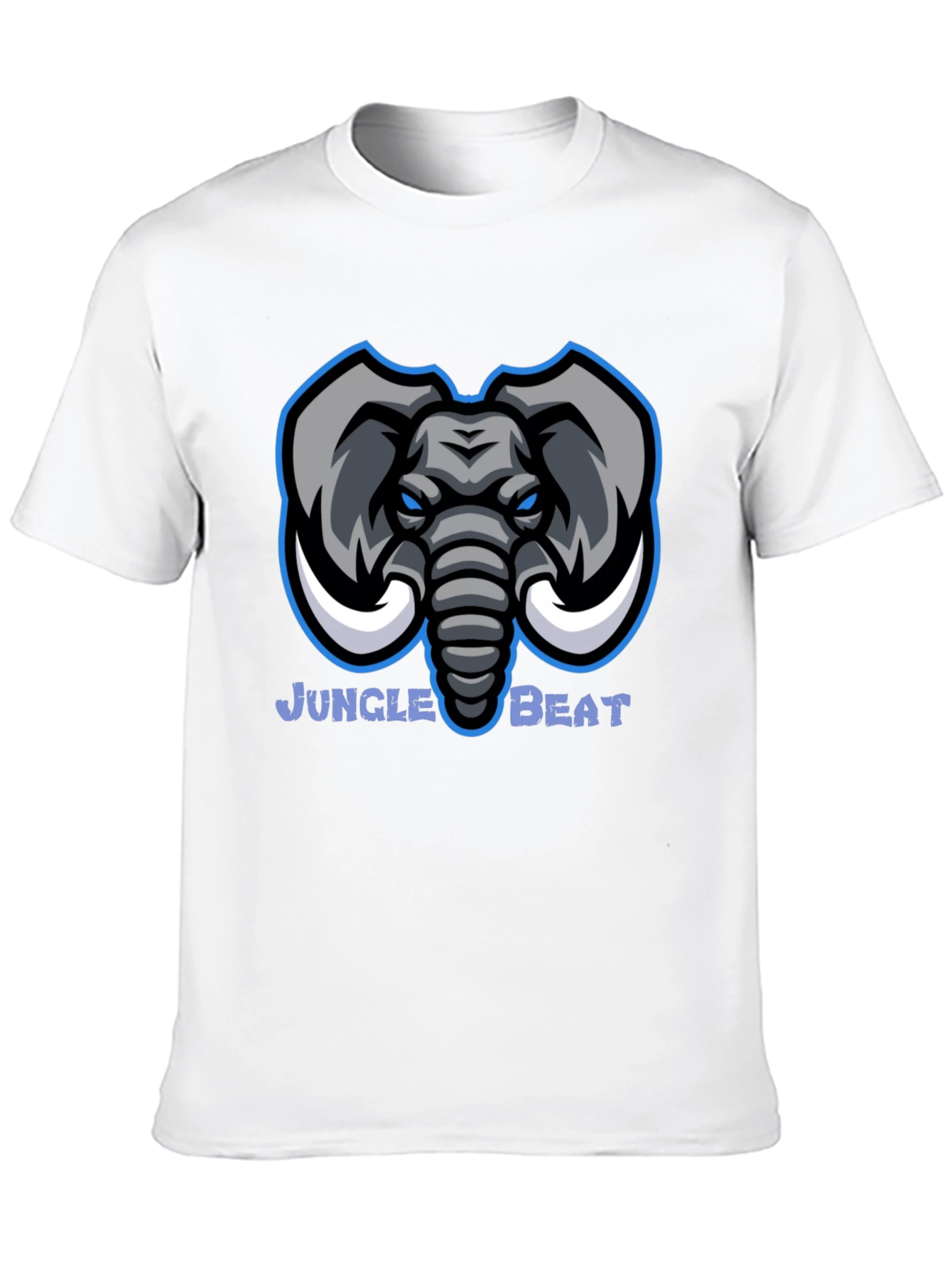 Jungle Beat Graphic T-Shirt - Elephant Design