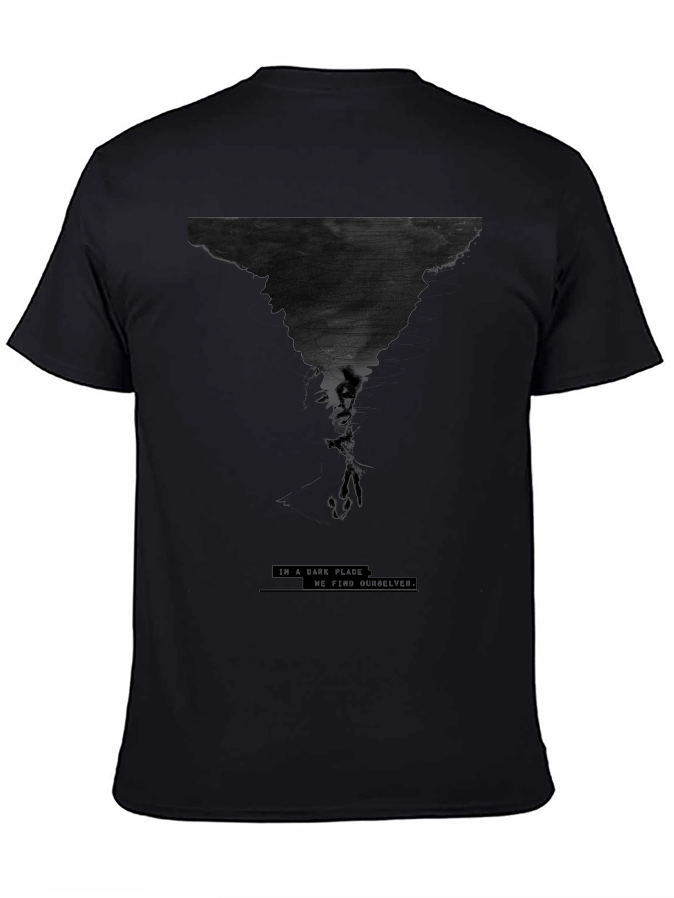 Dark Place Graphic Tee - Modern Style