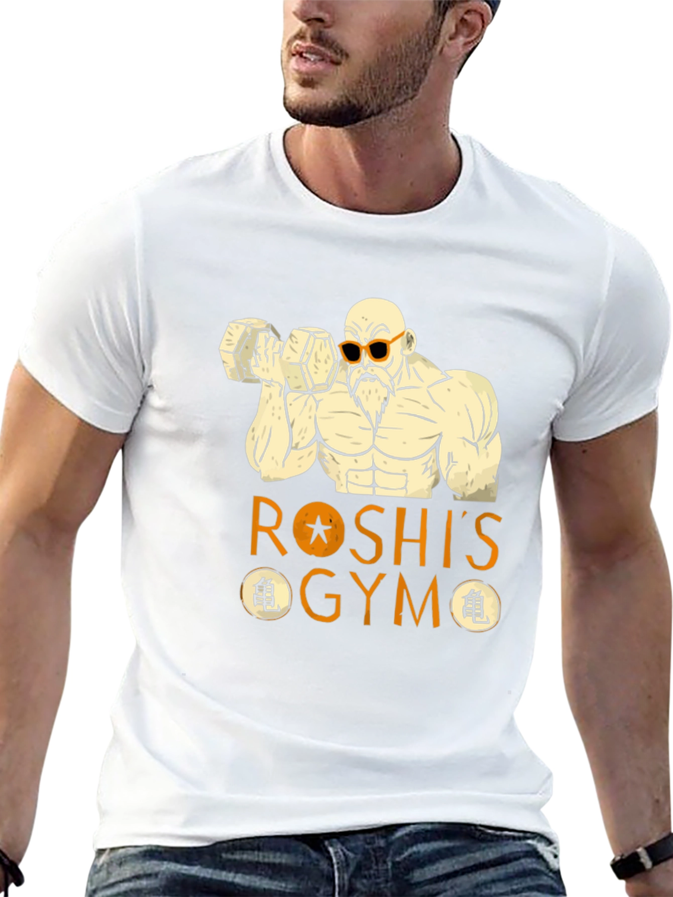 Roshis Gym Black T-Shirt