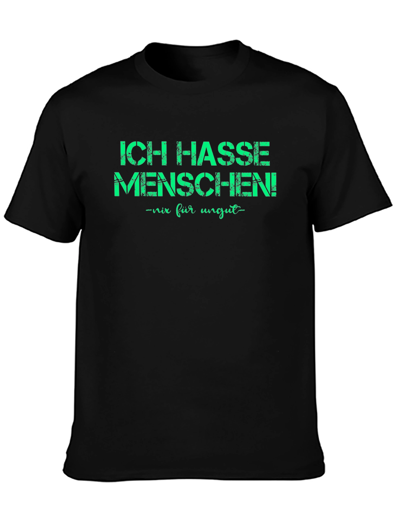 Ich hasse Menschen T-Shirt - Funny German Phrase