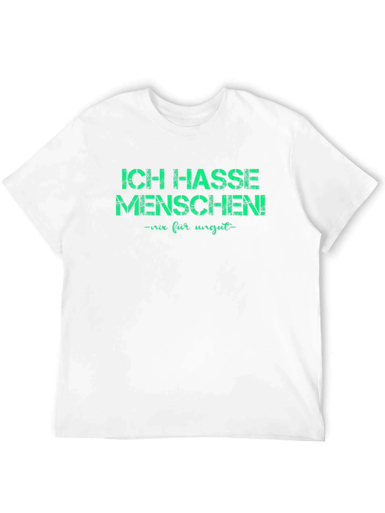 Ich hasse Menschen T-Shirt - Funny German Phrase