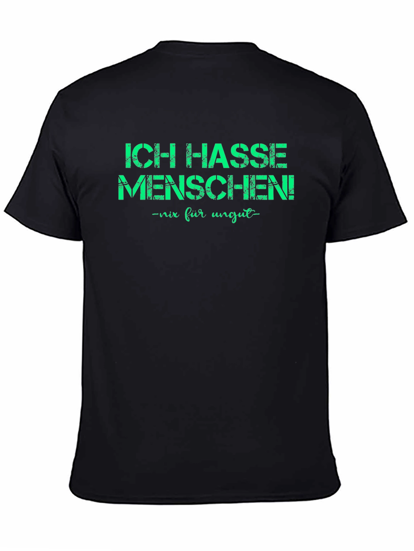 Ich hasse Menschen T-Shirt - Funny German Phrase