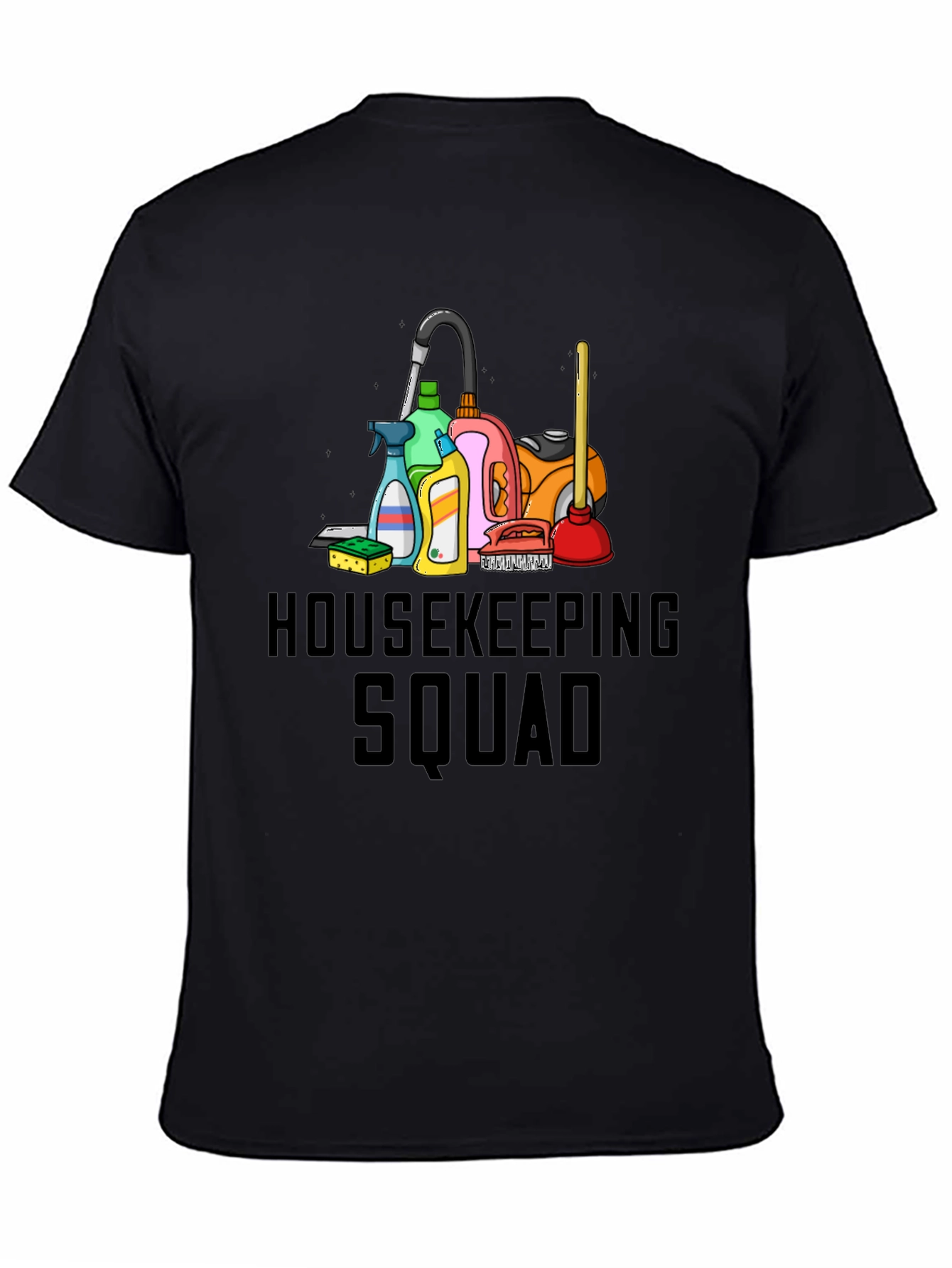 Housekeeping Squad T-Shirt - Cleaning Crew Apparel