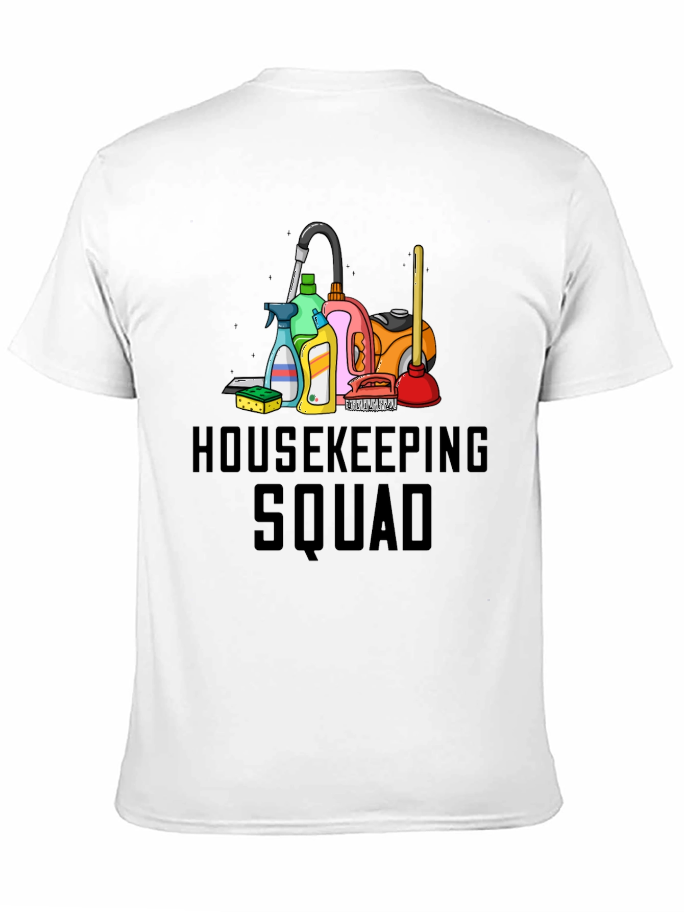 Housekeeping Squad T-Shirt - Cleaning Crew Apparel