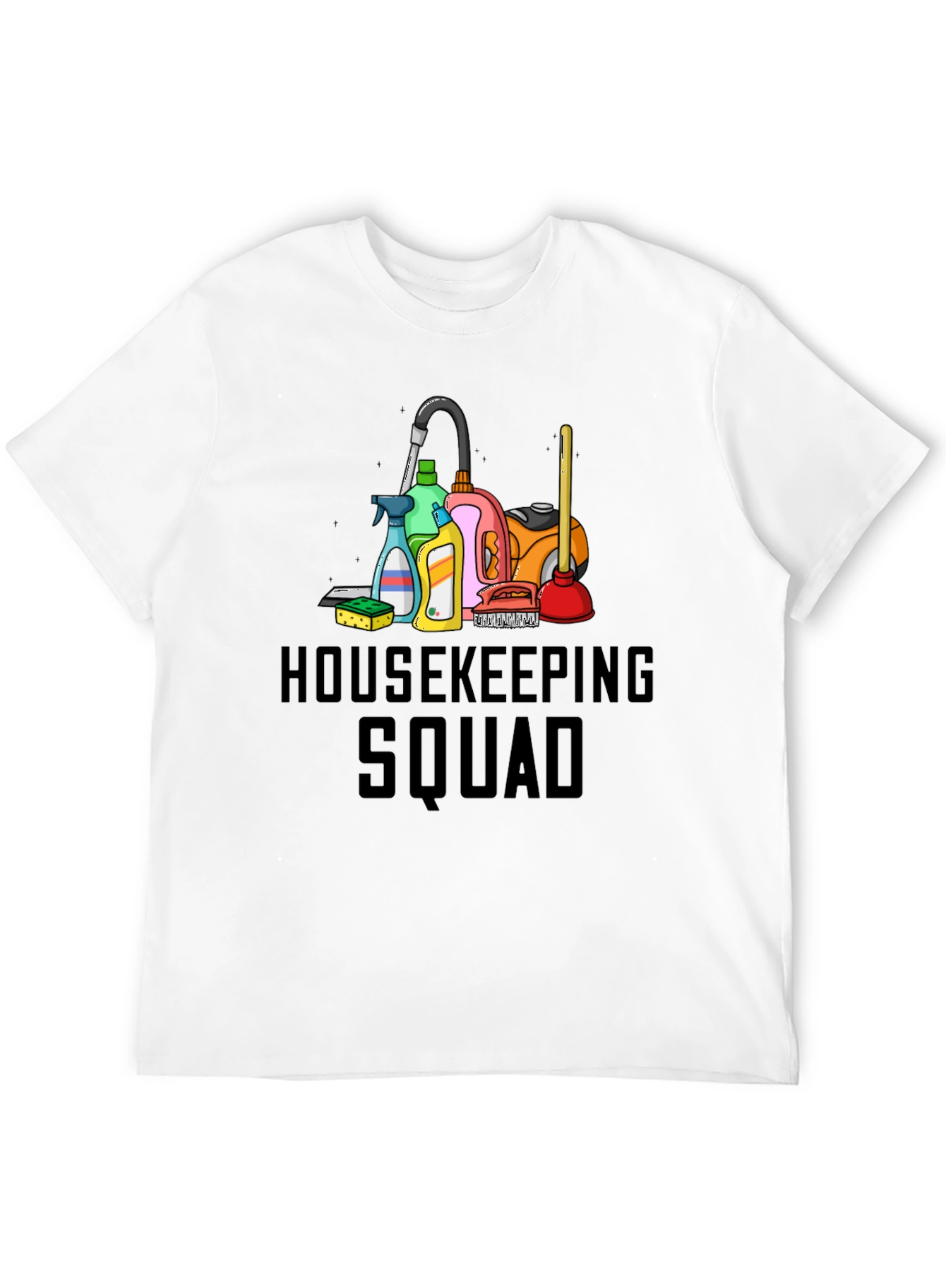 Housekeeping Squad T-Shirt - Cleaning Crew Apparel