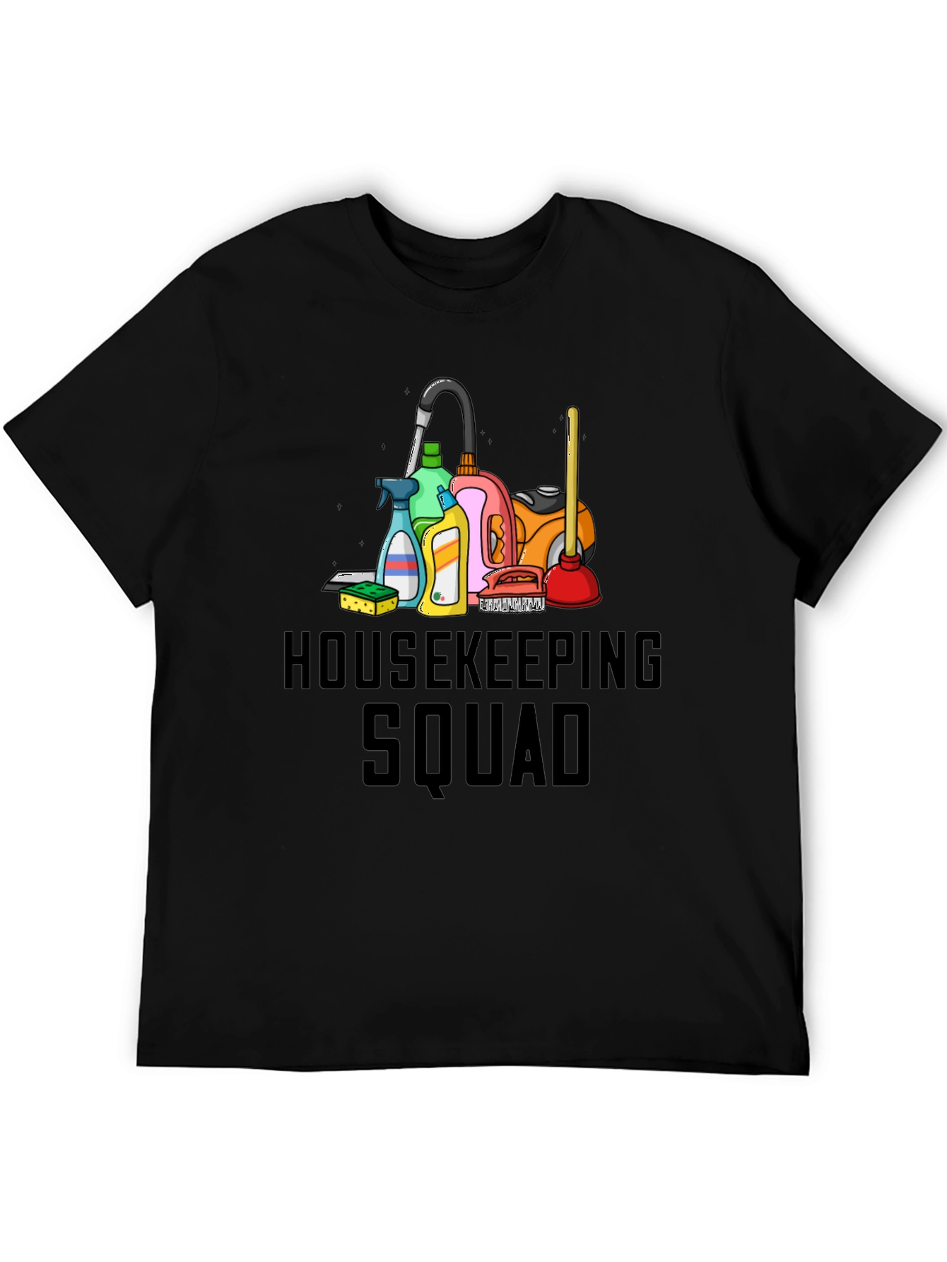 Housekeeping Squad T-Shirt - Cleaning Crew Apparel