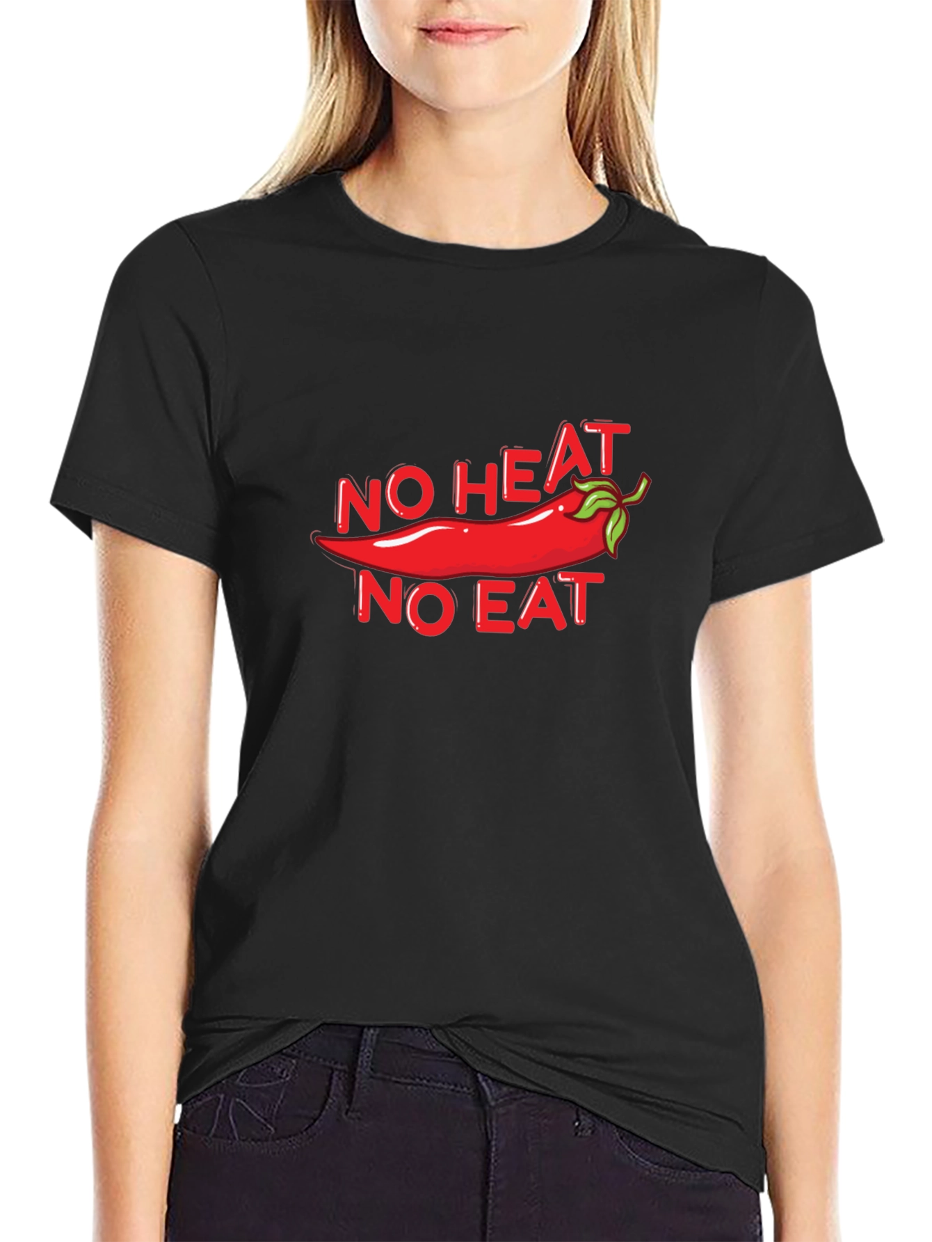 Spicy Food Lover T-Shirt - No Heat No Eat