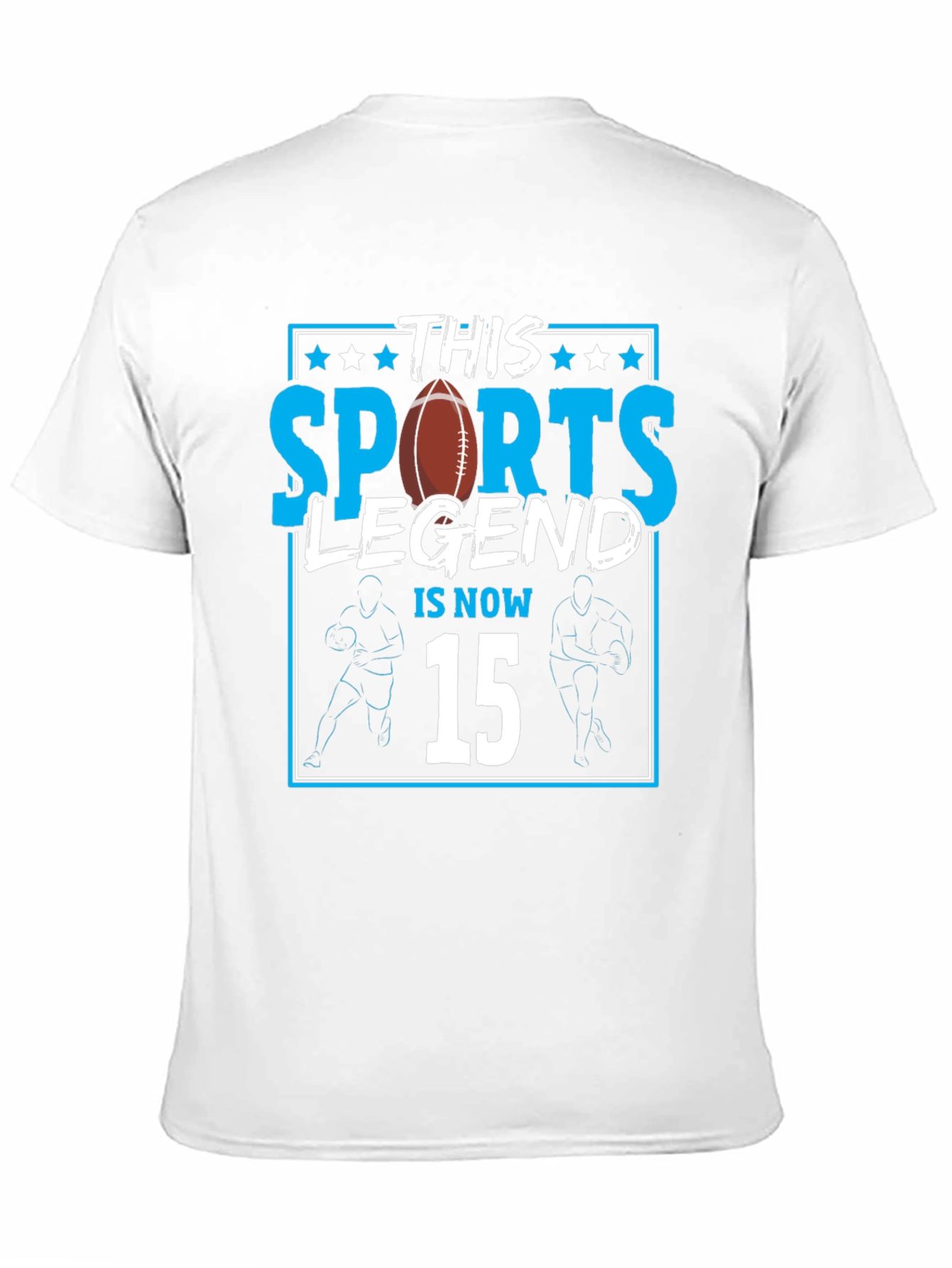 Sports Legend 15th Birthday Football T-Shirt