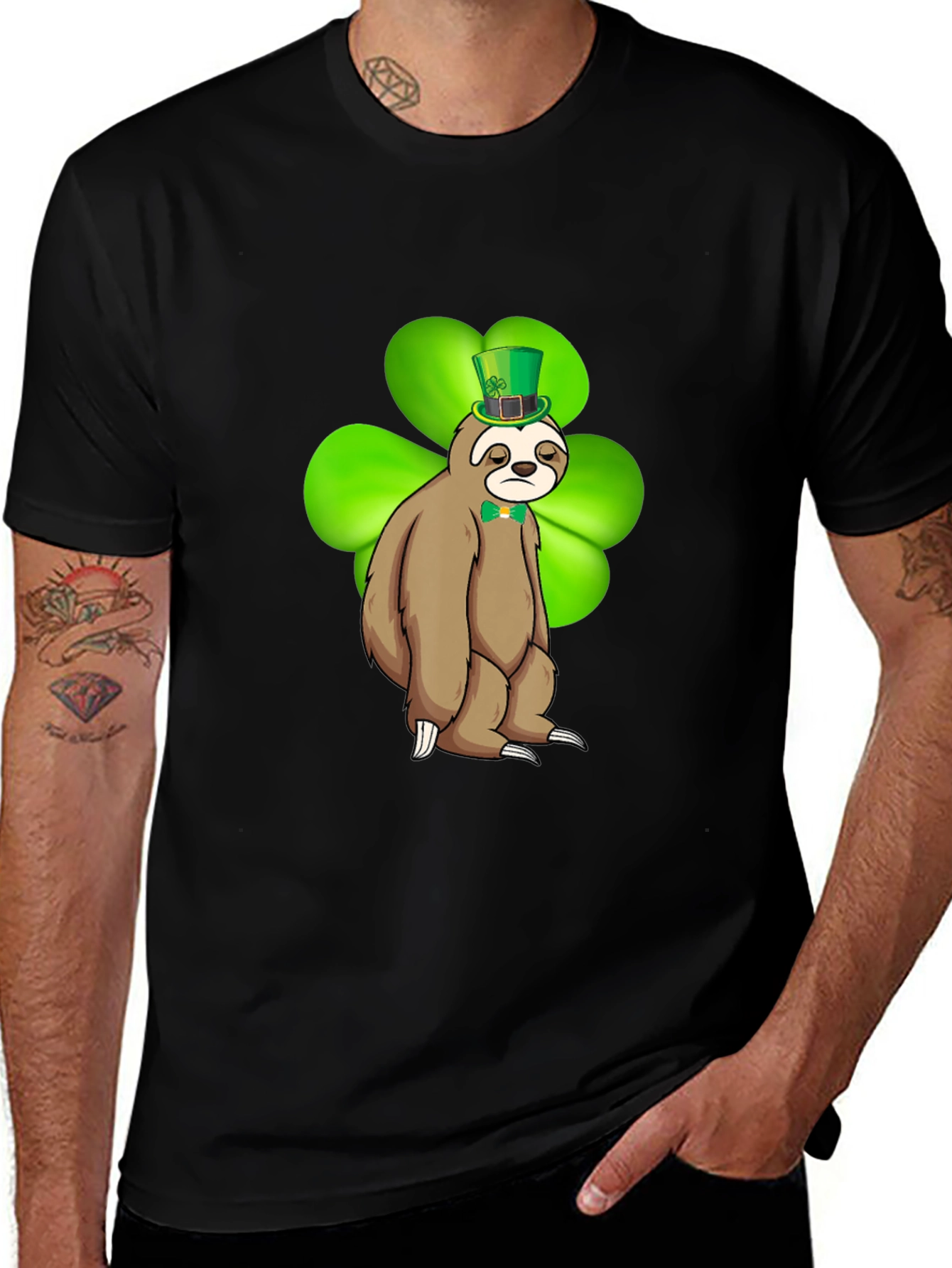 St. Patricks Day Sloth Tee
