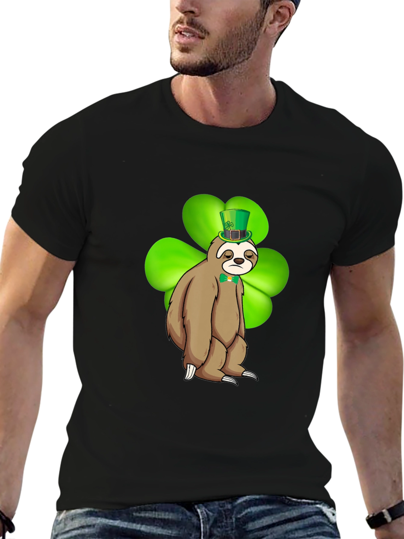 St. Patricks Day Sloth Tee