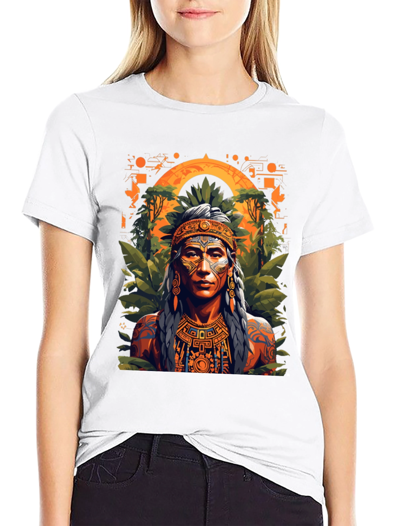 Tribal Warrior Graphic Tee