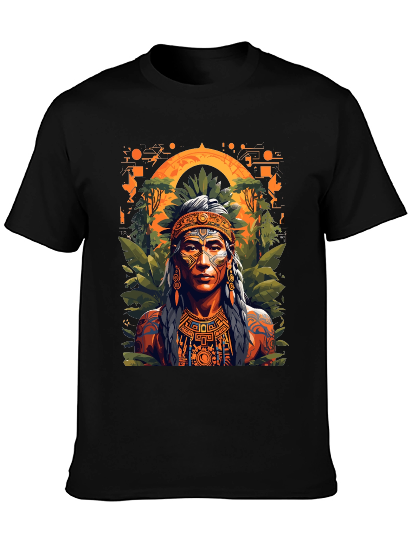 Tribal Warrior Graphic Tee