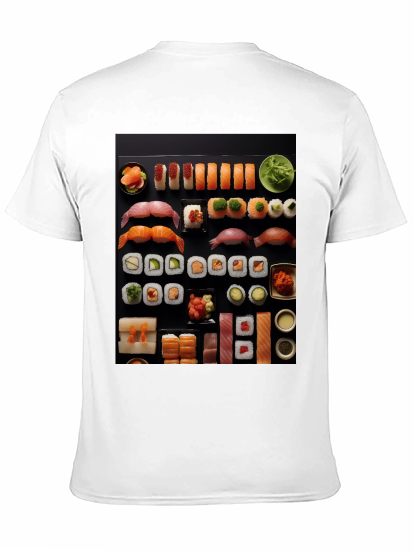 Sushi Feast Graphic Tee - Food Lovers Delight