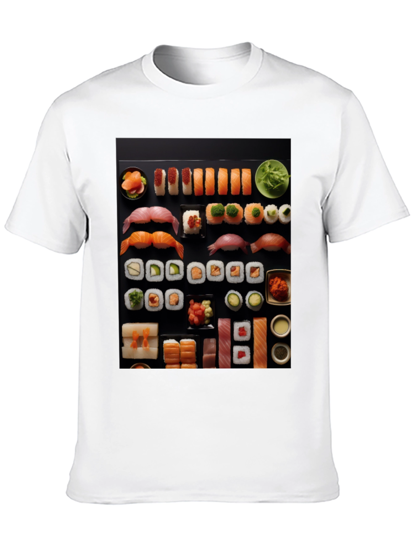 Sushi Feast Graphic Tee - Food Lovers Delight
