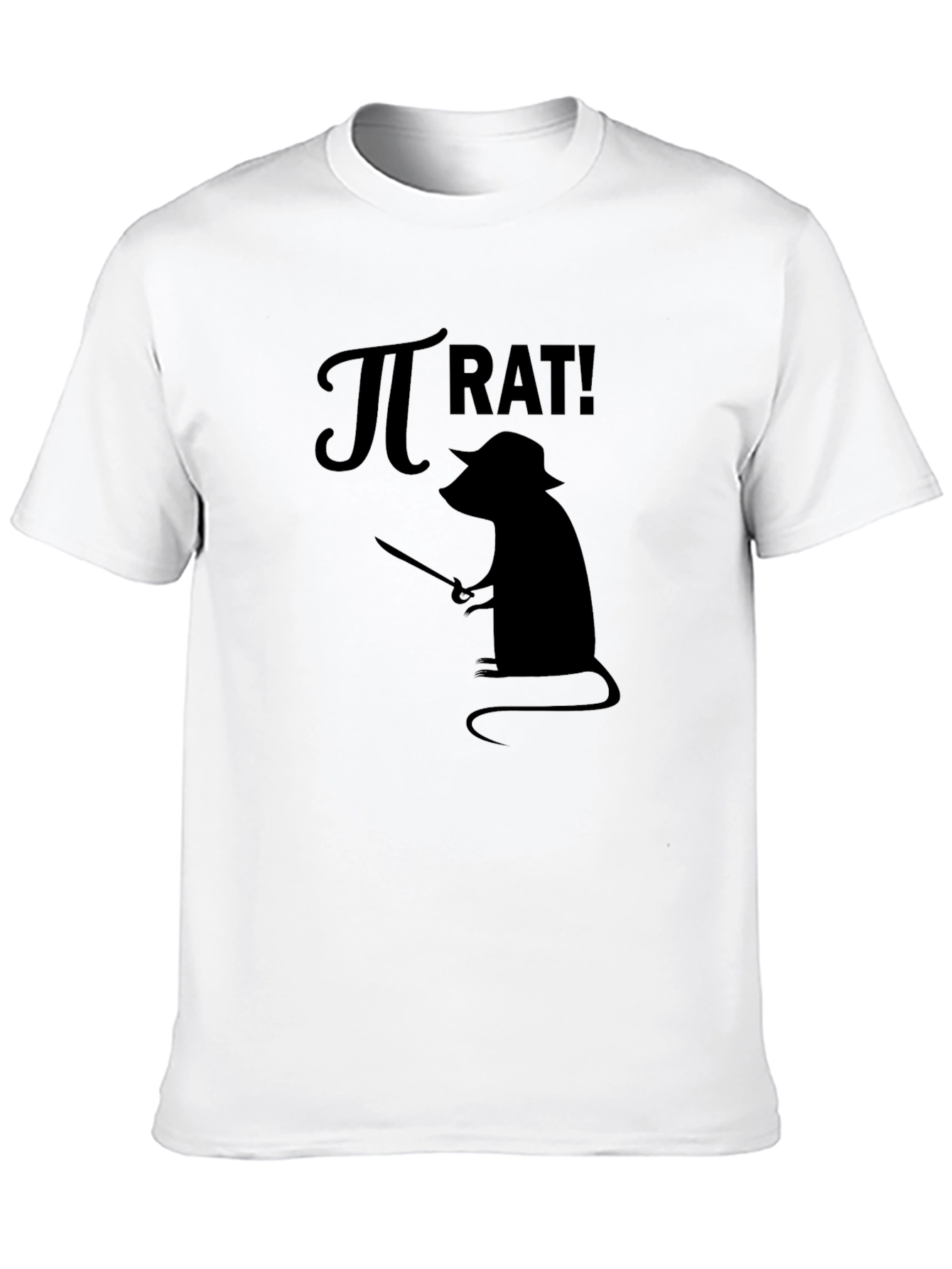 Pi Rat! Graphic Print T-Shirt