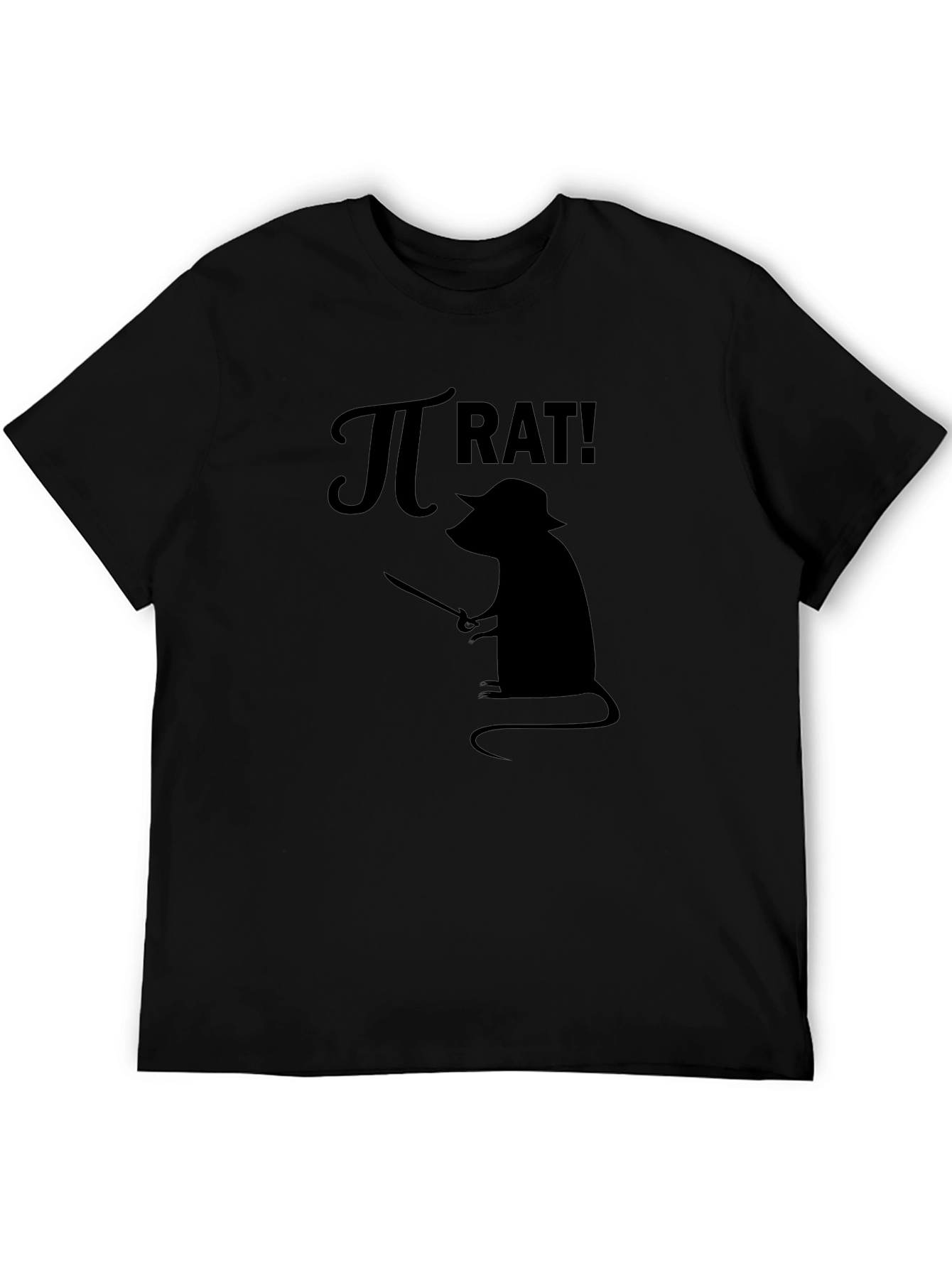 Pi Rat! Graphic Print T-Shirt