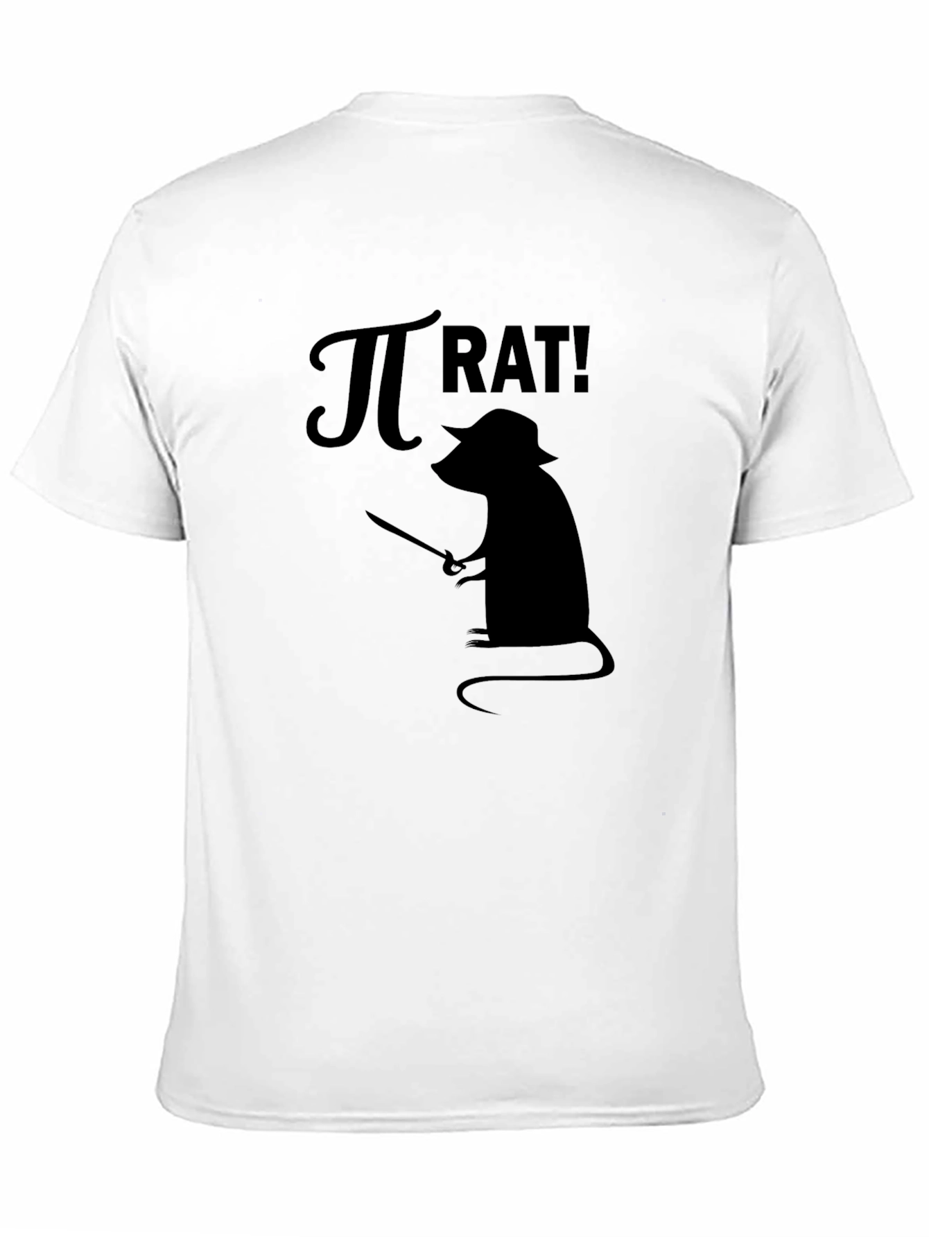 Pi Rat! Graphic Print T-Shirt