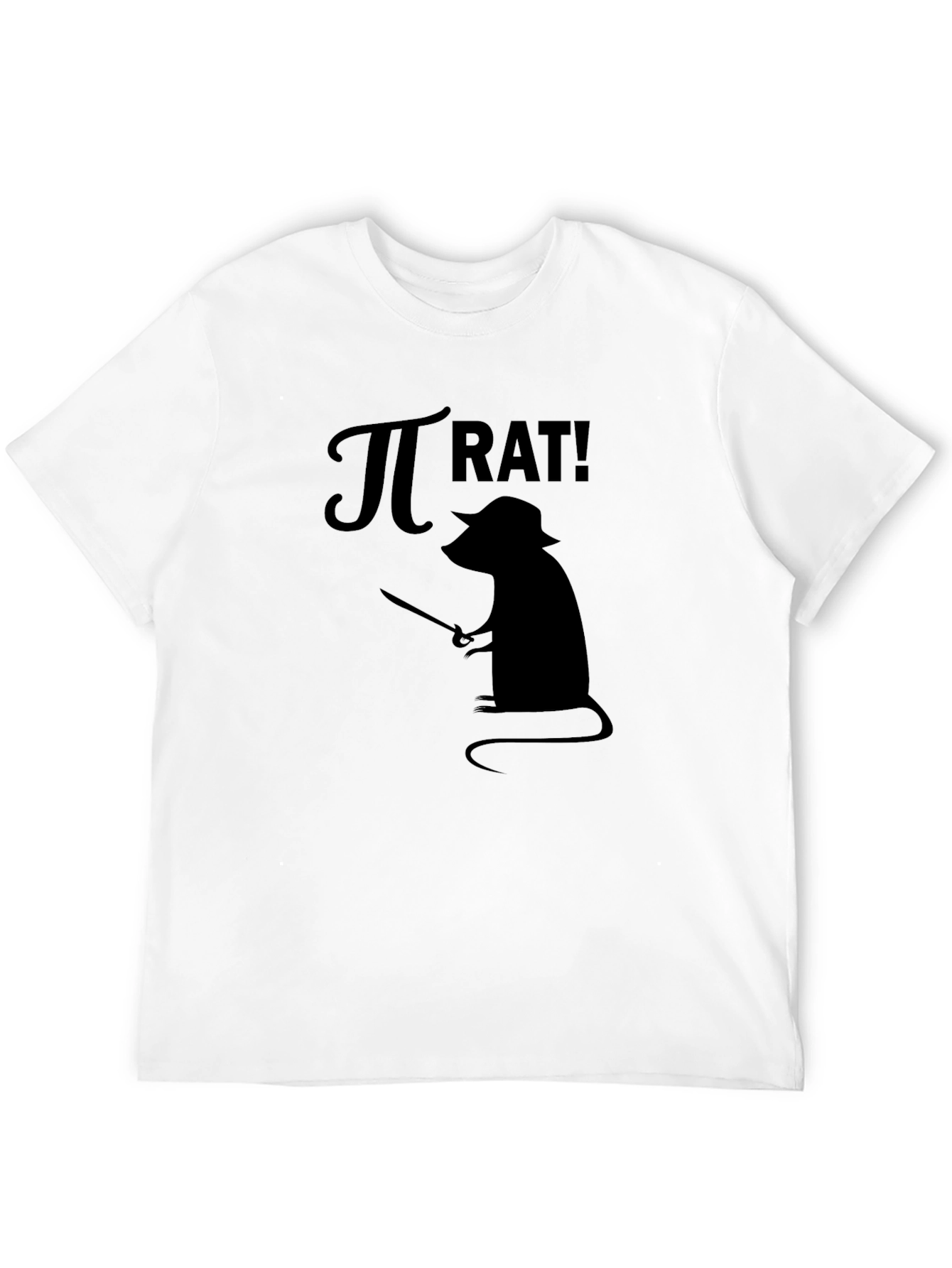 Pi Rat! Graphic Print T-Shirt