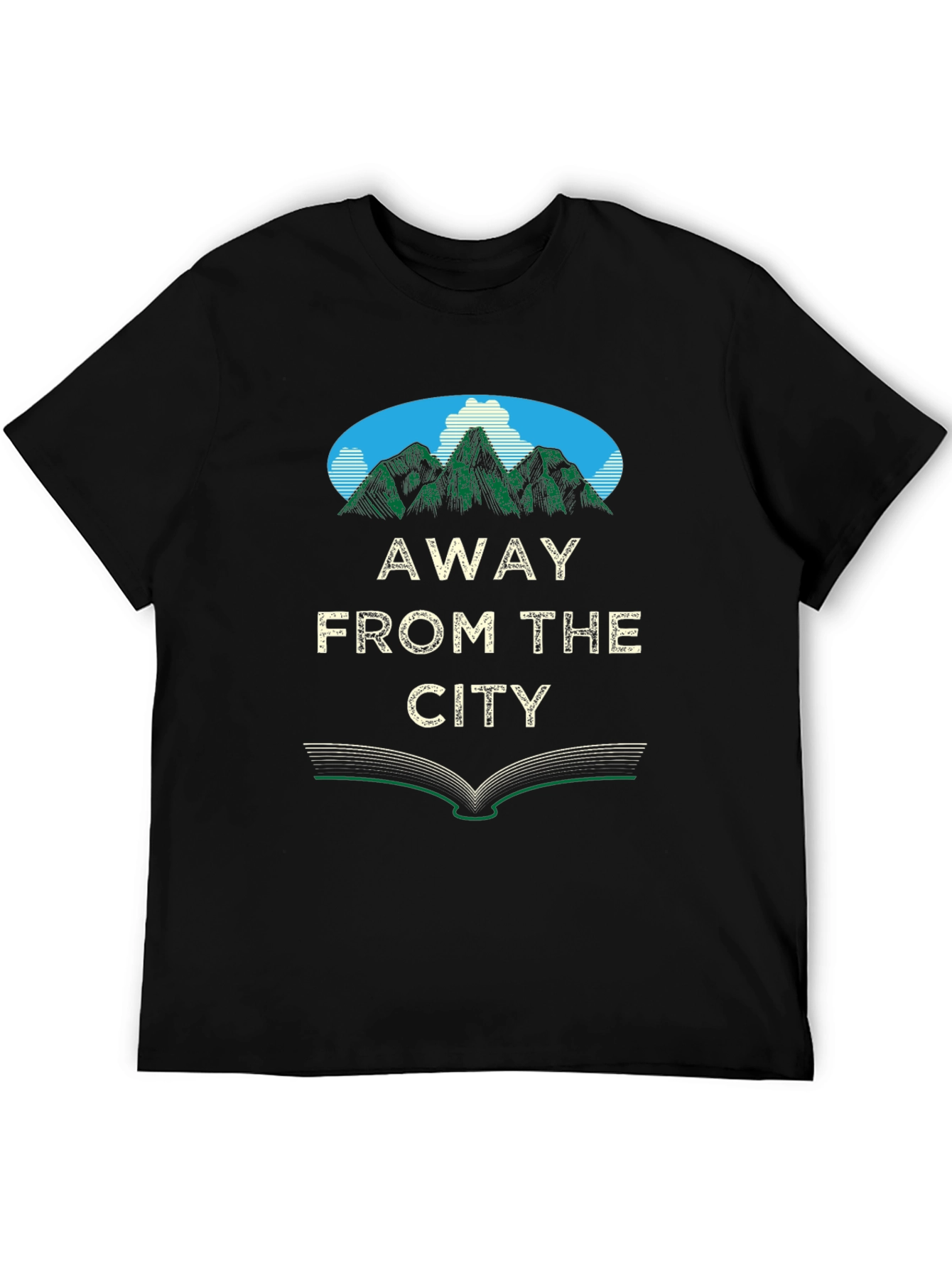Away From The City T-Shirt - Nature Lover Tee