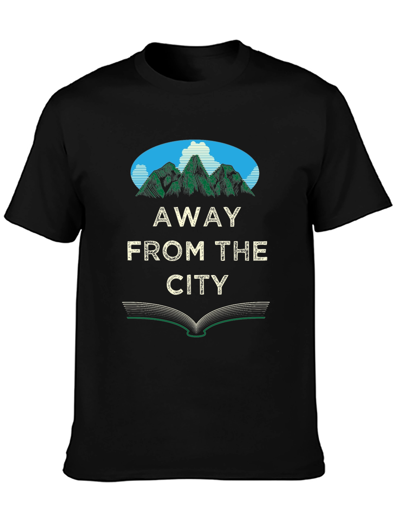 Away From The City T-Shirt - Nature Lover Tee