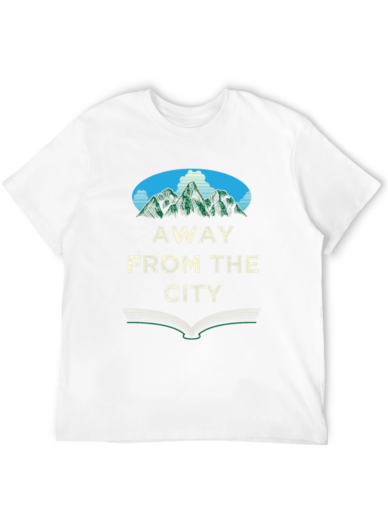 Away From The City T-Shirt - Nature Lover Tee