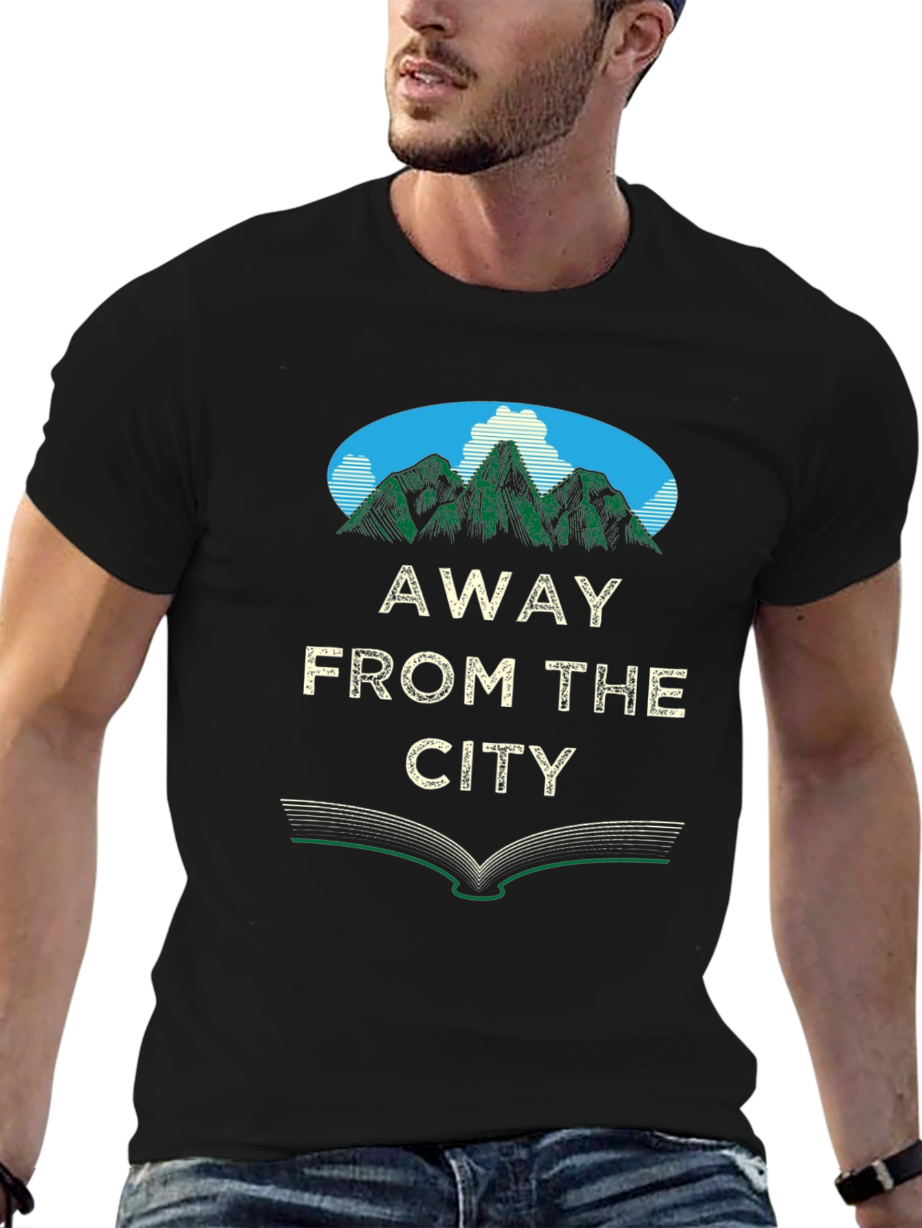 Away From The City T-Shirt - Nature Lover Tee