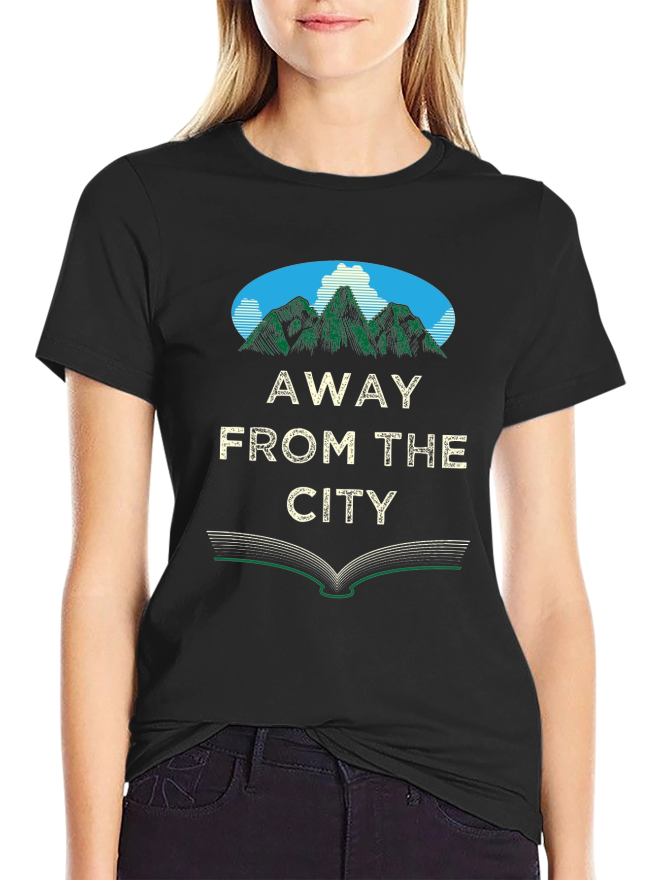 Away From The City T-Shirt - Nature Lover Tee