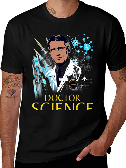 Doctor Science Graphic Tee - Black