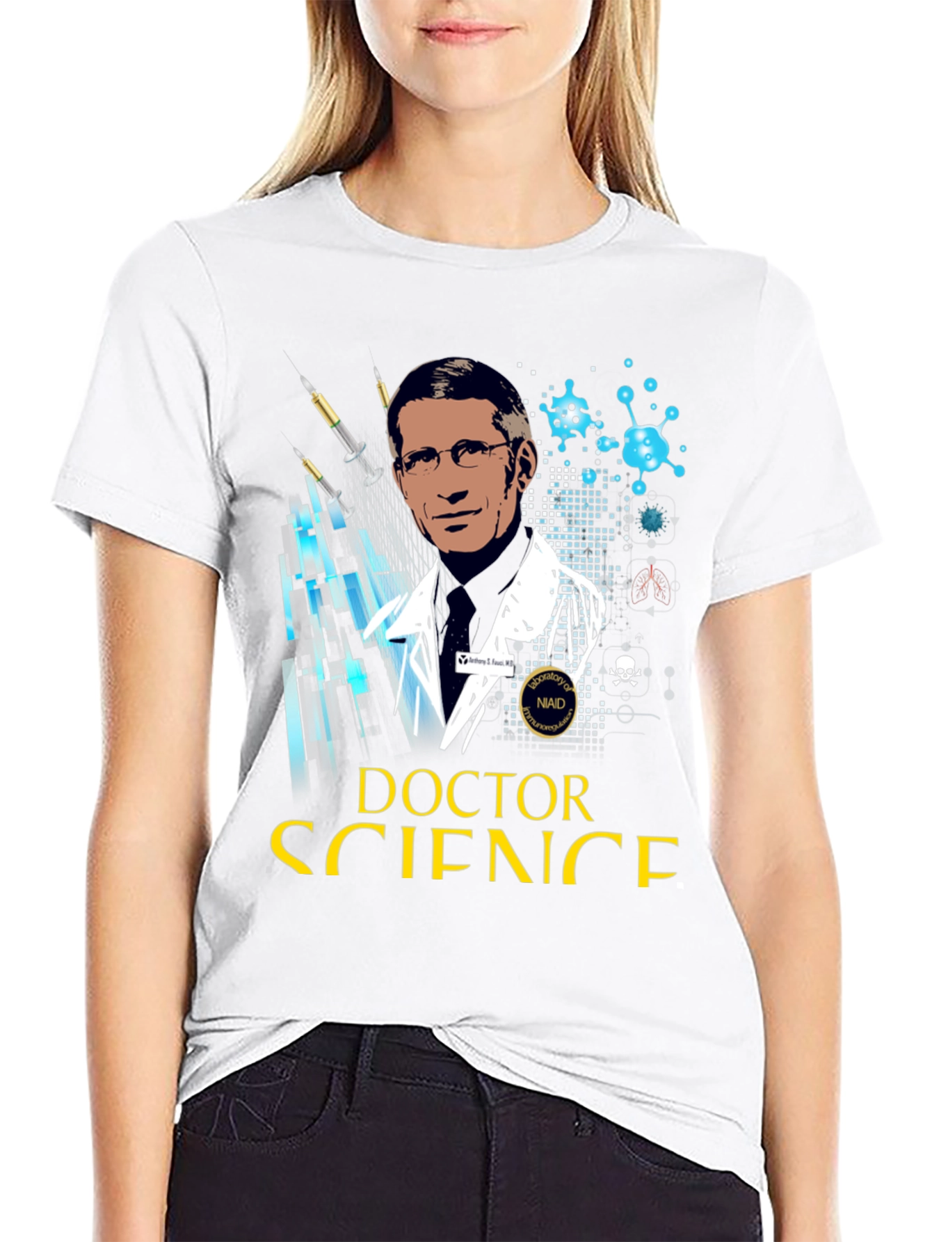 Doctor Science Graphic Tee - Black