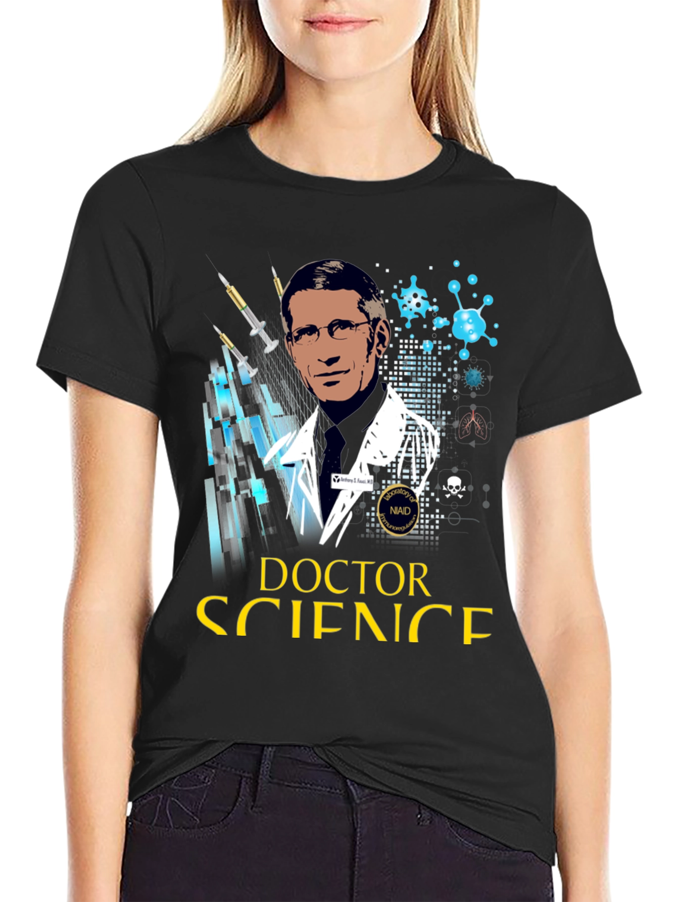 Doctor Science Graphic Tee - Black