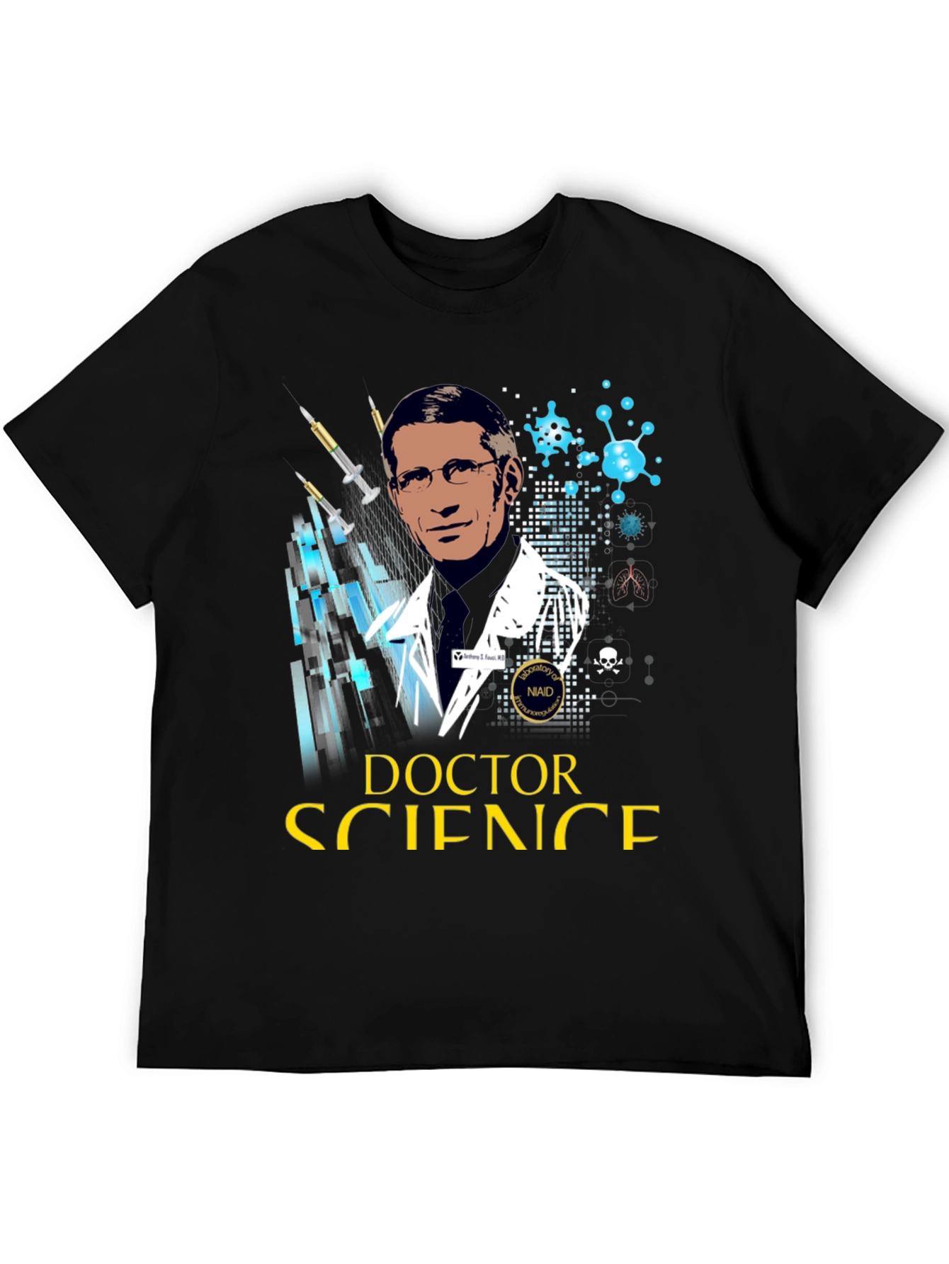Doctor Science Graphic Tee - Black