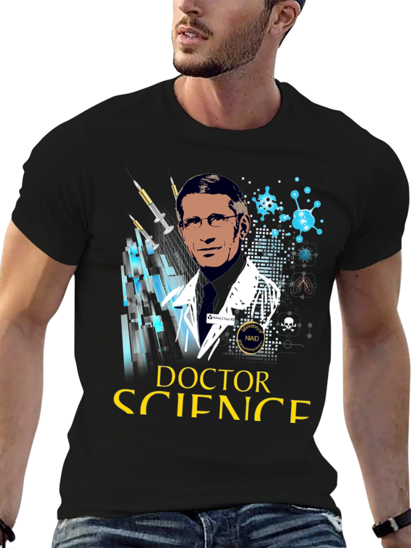 Doctor Science Graphic Tee - Black