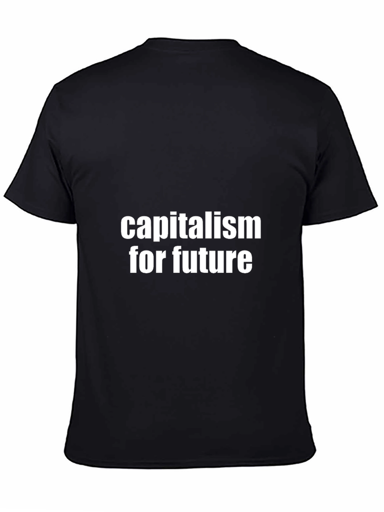 Capitalism for Future Black T-Shirt