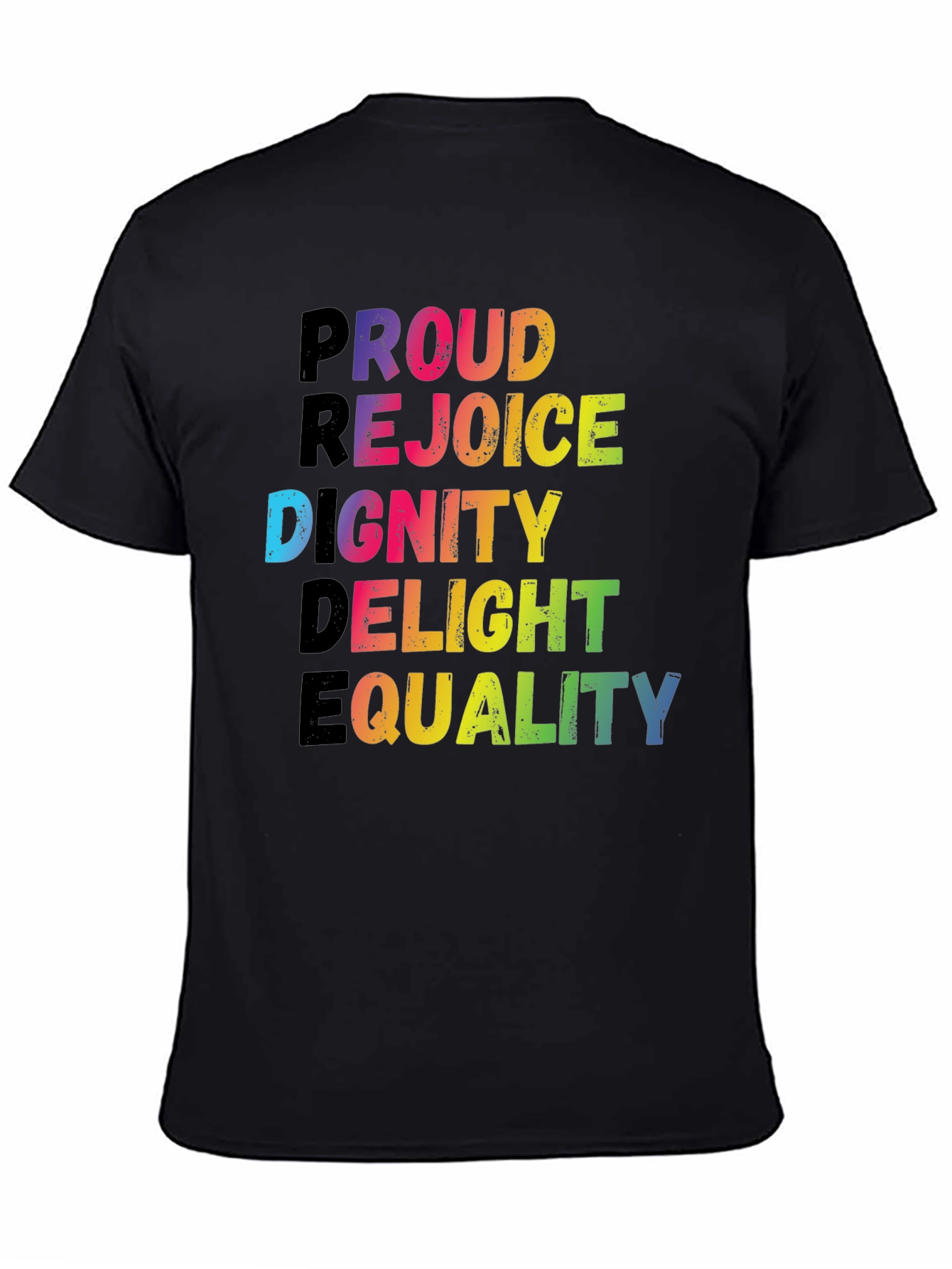 Pride Rainbow Word T-Shirt