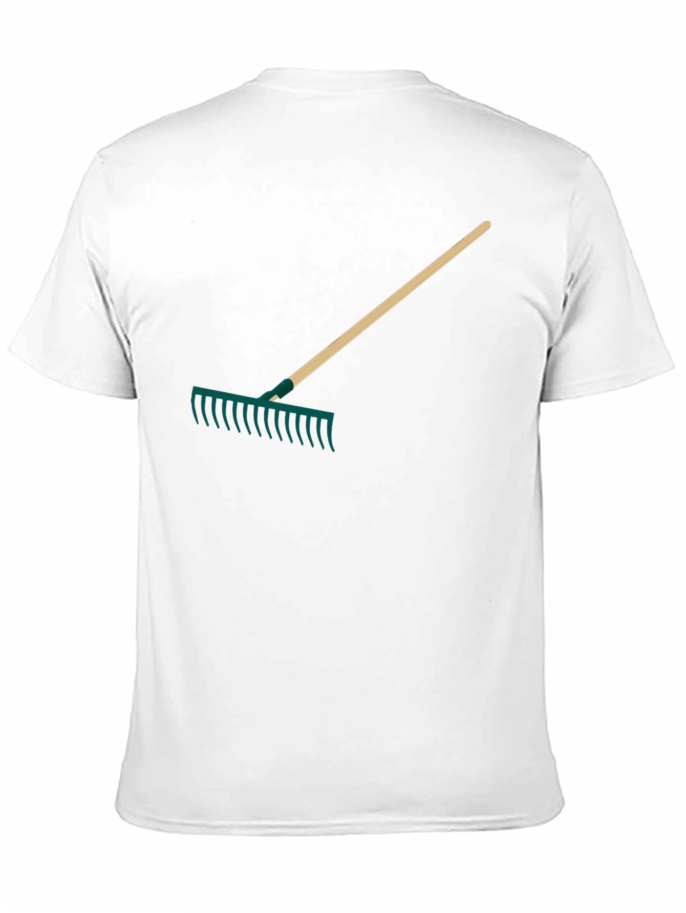 Rake Graphic Tee - Clean Up Your Style!