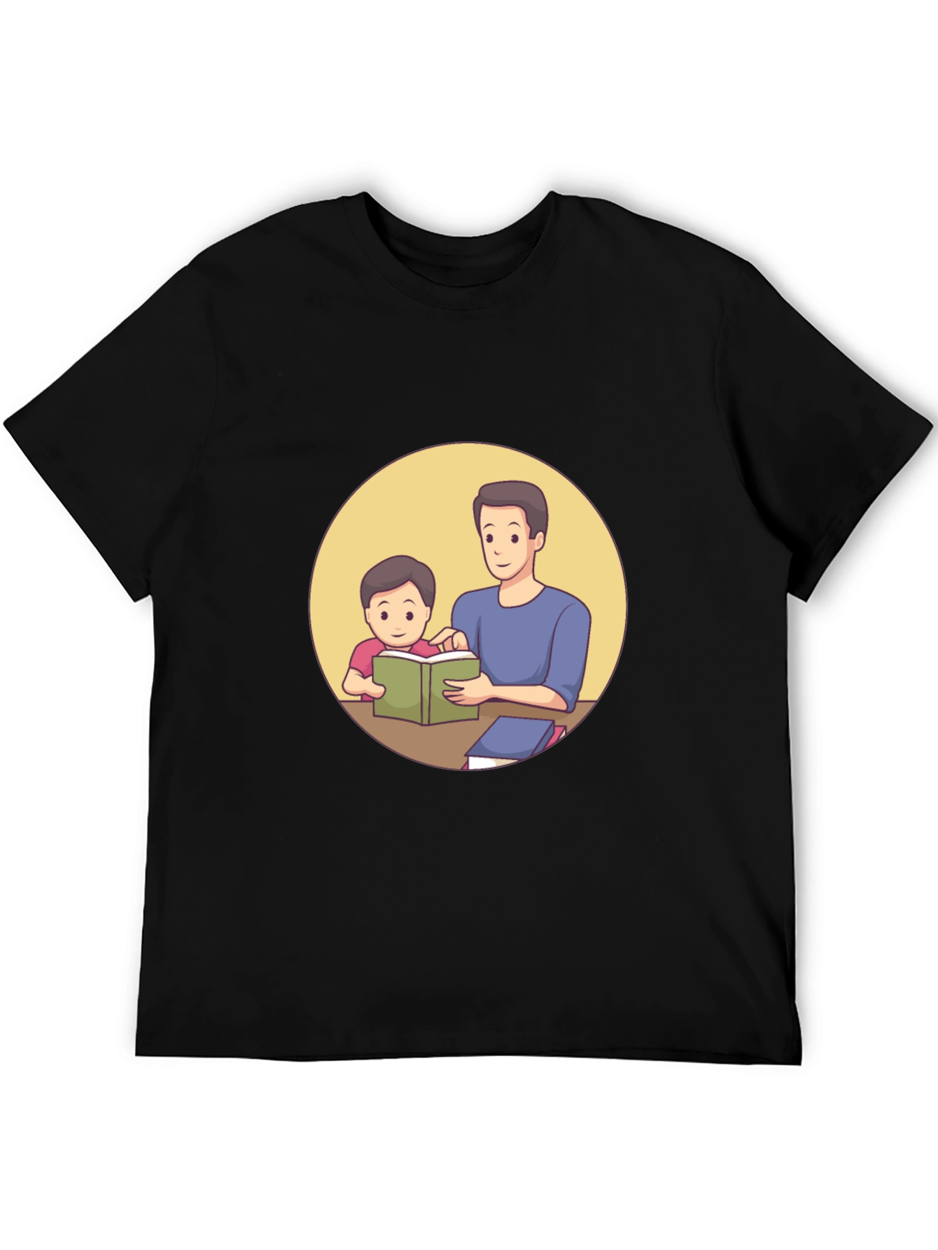 Father & Son Reading T-Shirt
