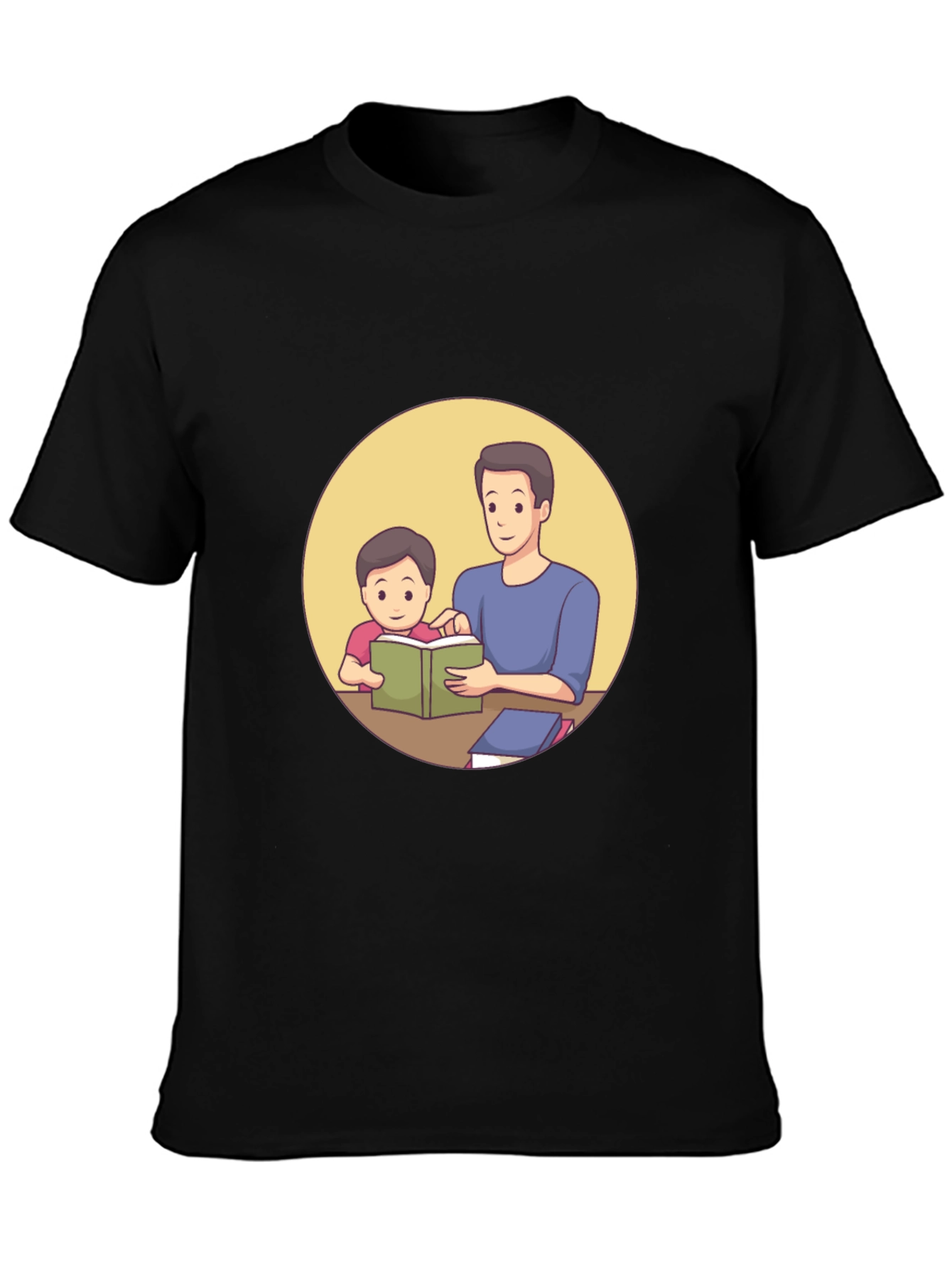 Father & Son Reading T-Shirt