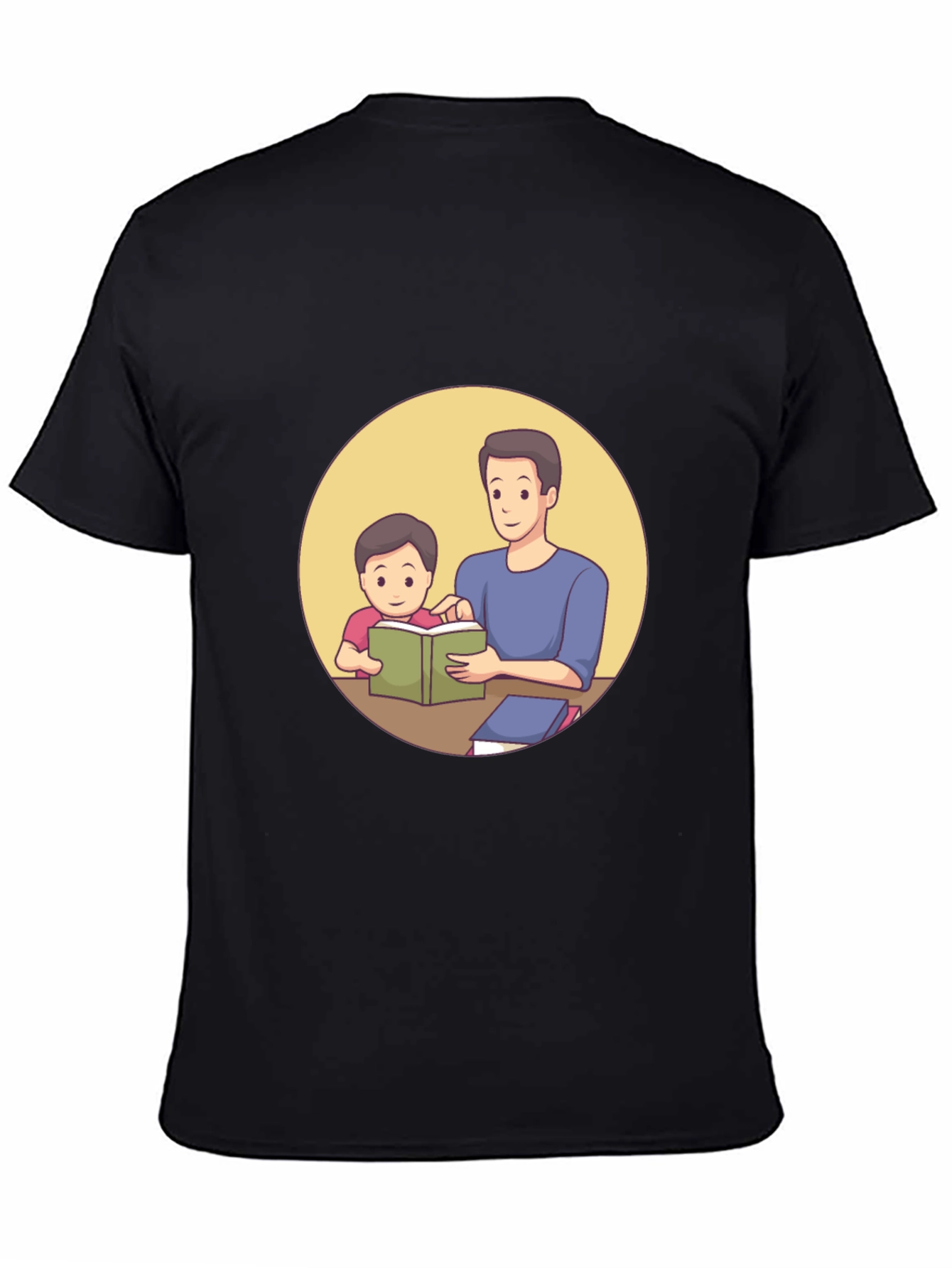 Father & Son Reading T-Shirt