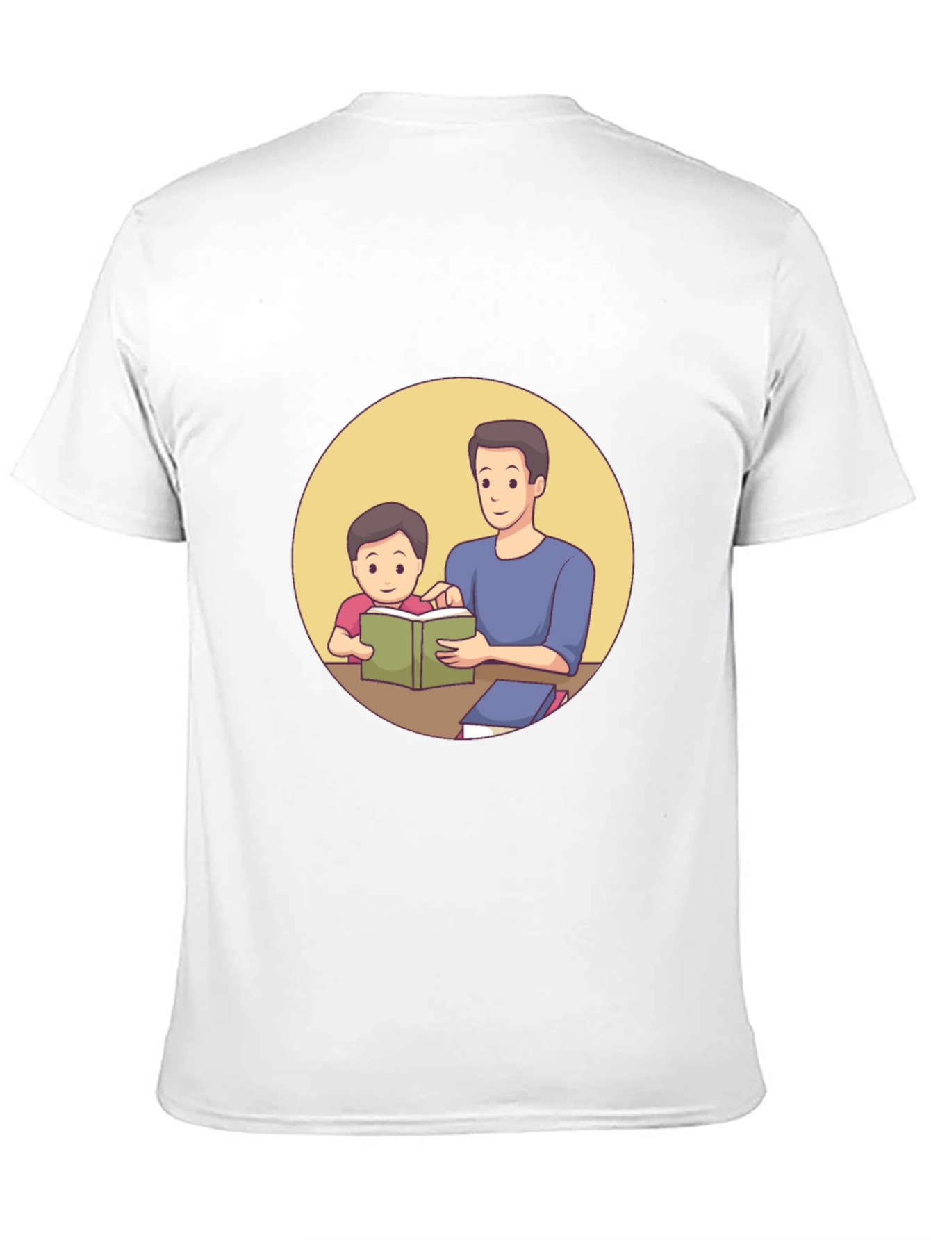 Father & Son Reading T-Shirt