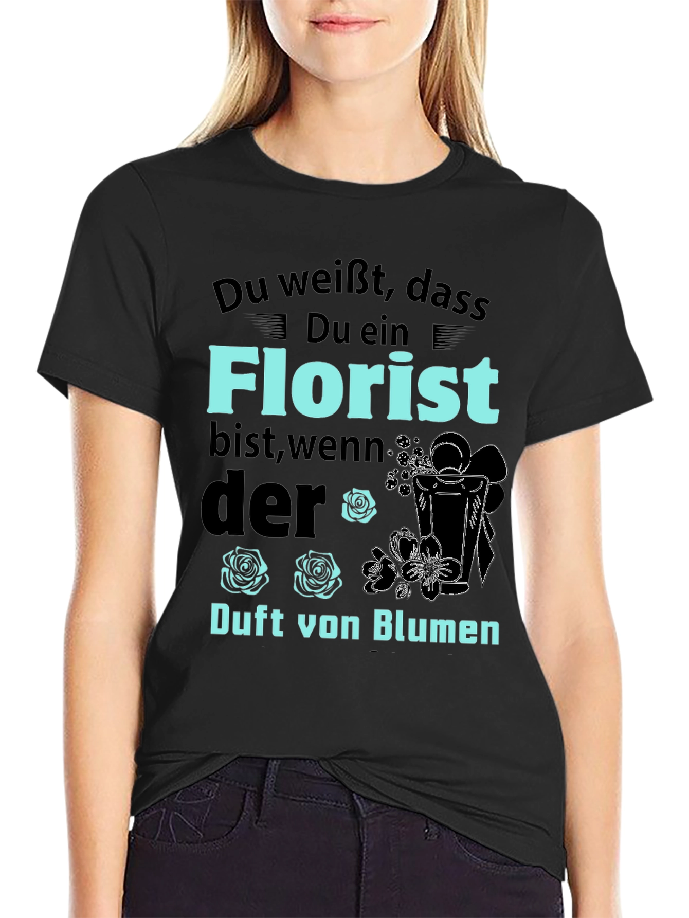 Florist T-Shirt: Funny Floral Design Tee