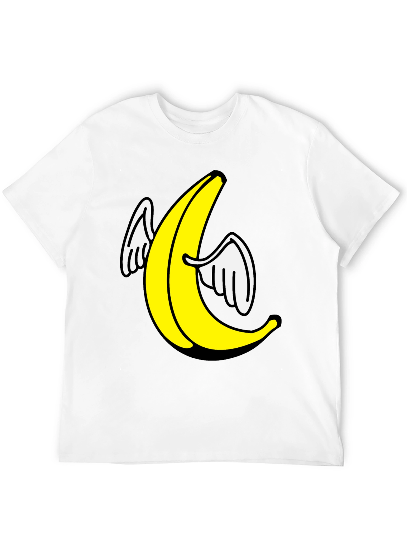 Flying Banana Graphic T-Shirt - Soft Cotton Tee