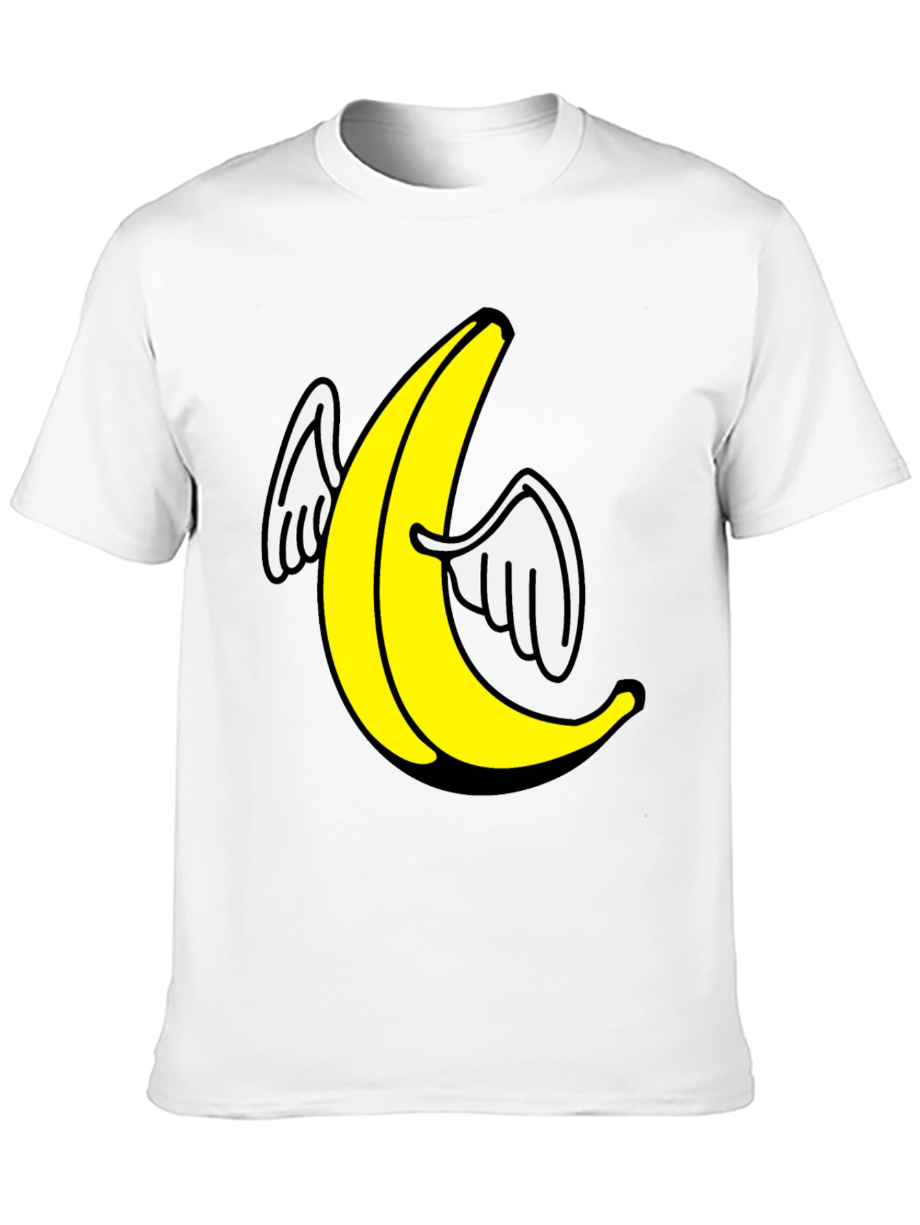 Flying Banana Graphic T-Shirt - Soft Cotton Tee