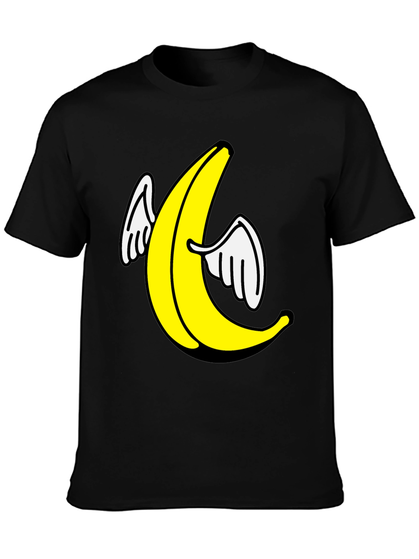 Flying Banana Graphic T-Shirt - Soft Cotton Tee