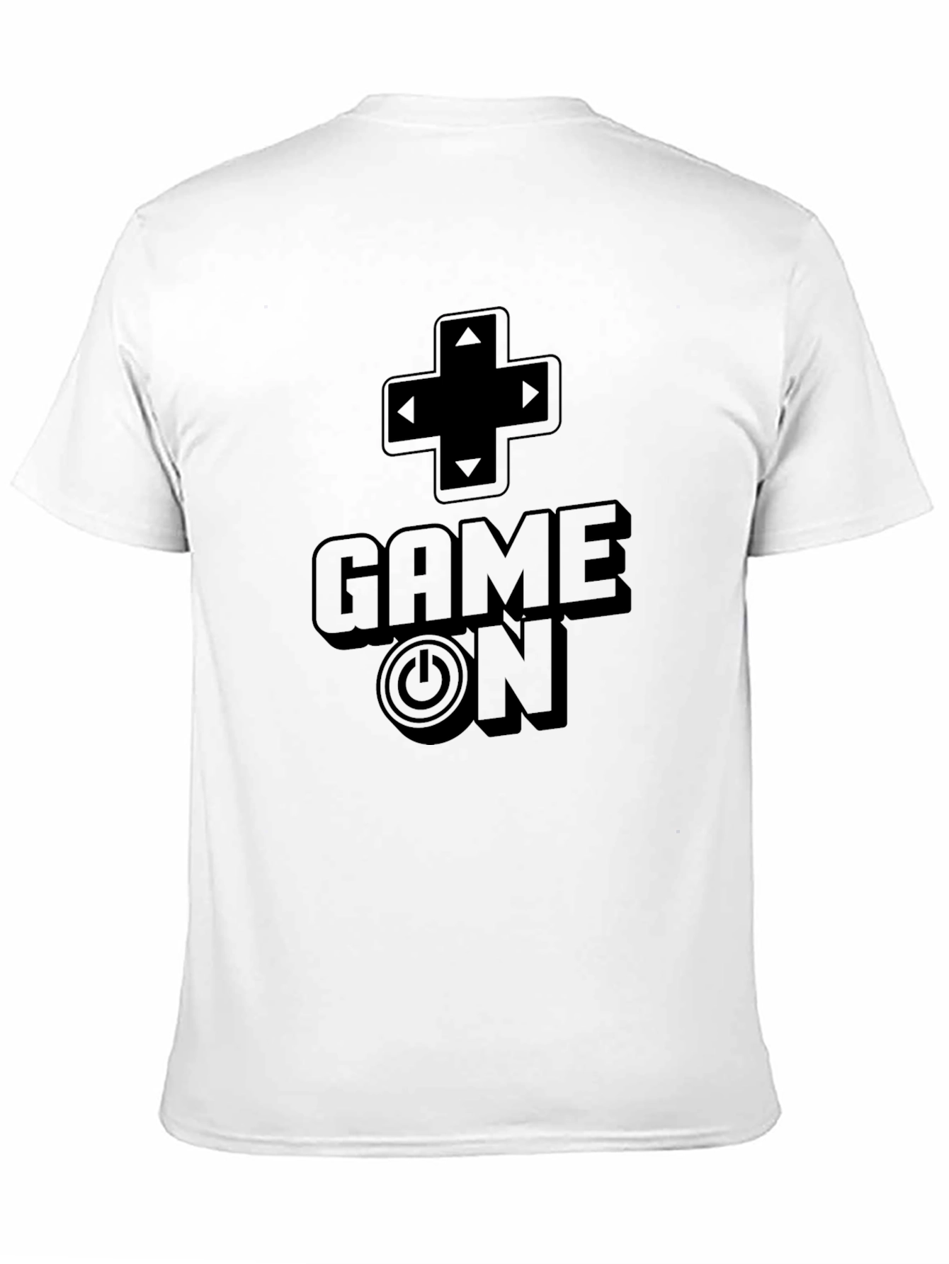 Game On Black Graphic Tee